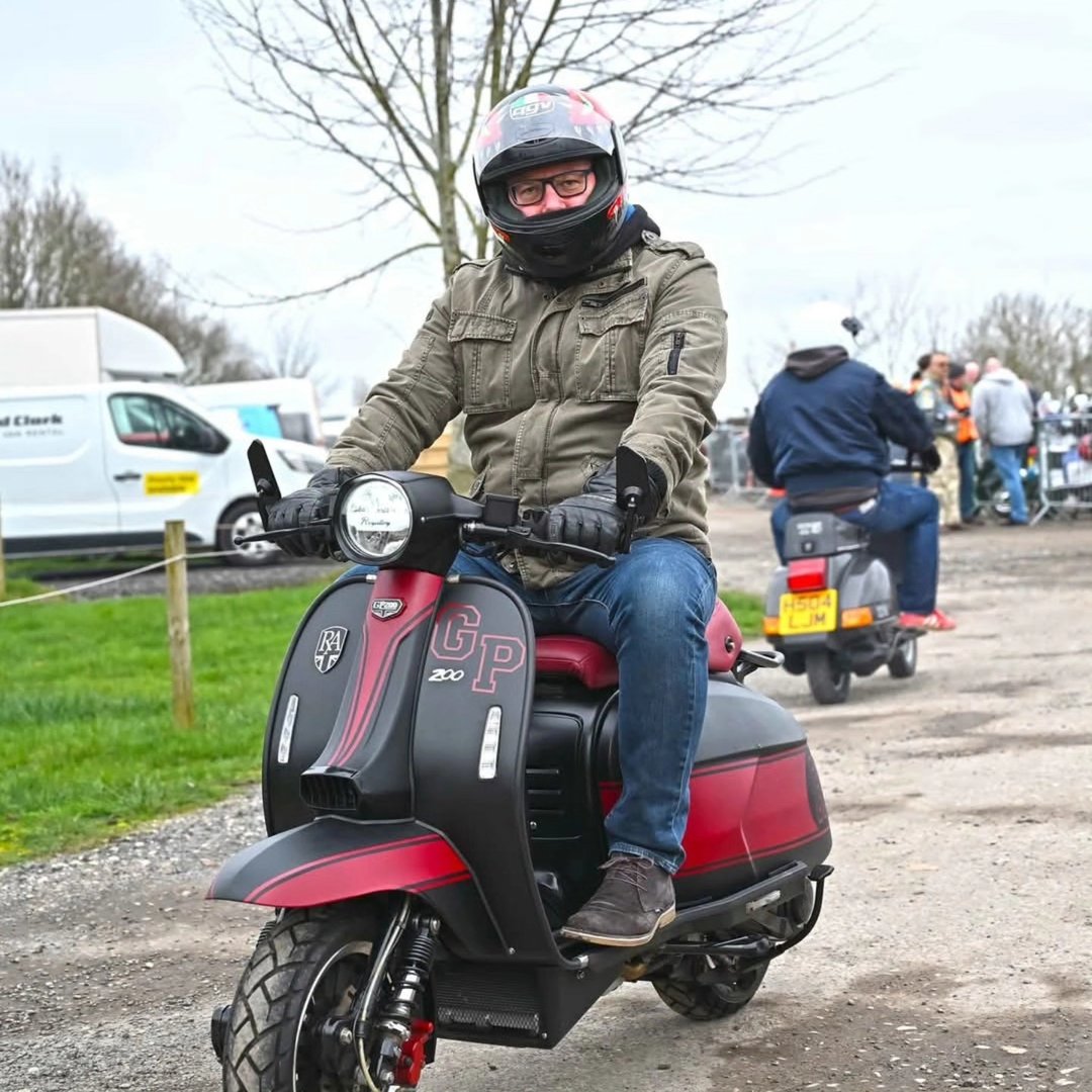 Royal Alloy Owners Club | Oh dear had battery on charge tight fit not ...