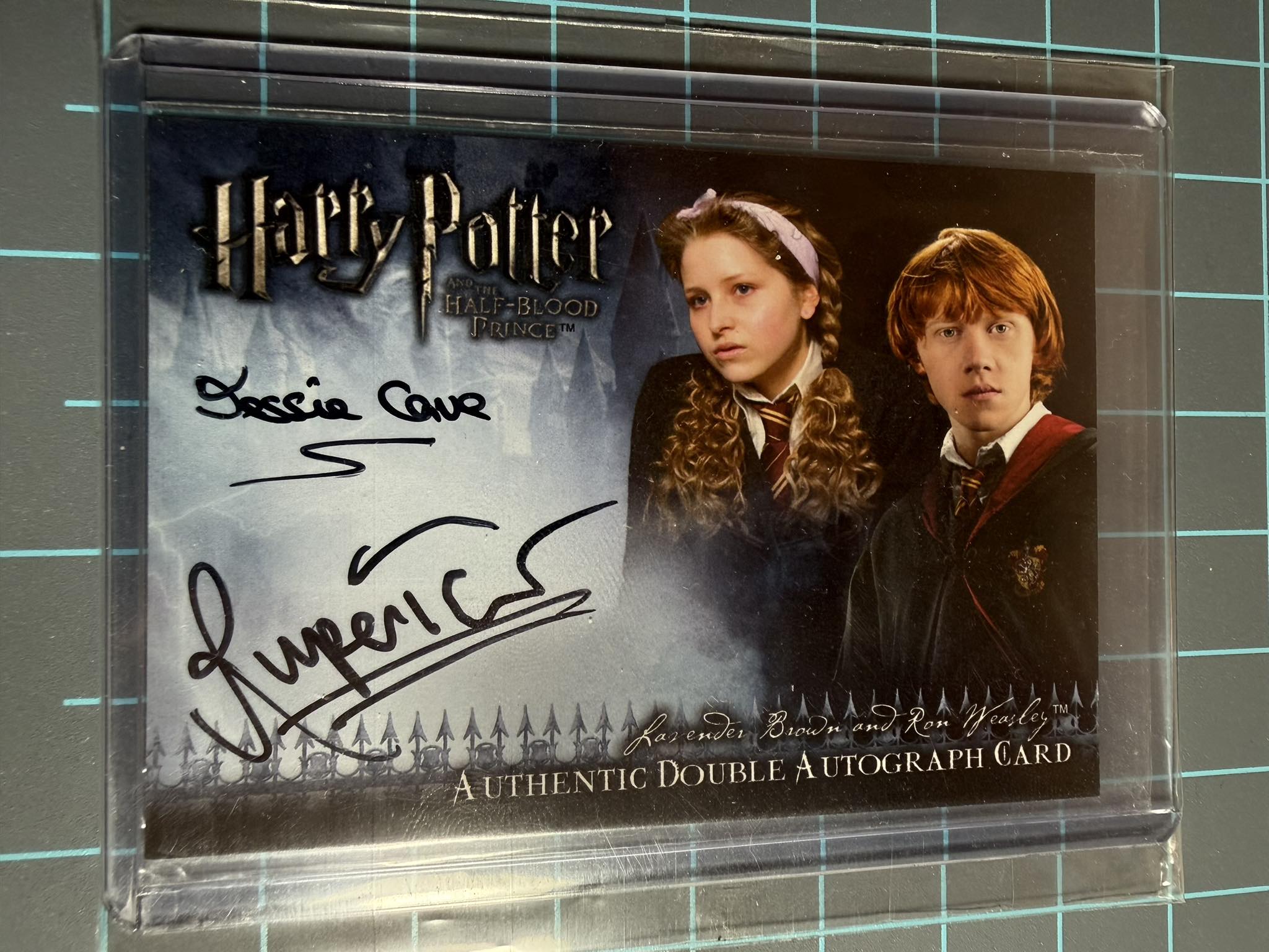 Some of my autographed cards - Harry Potter and the Half-Blood