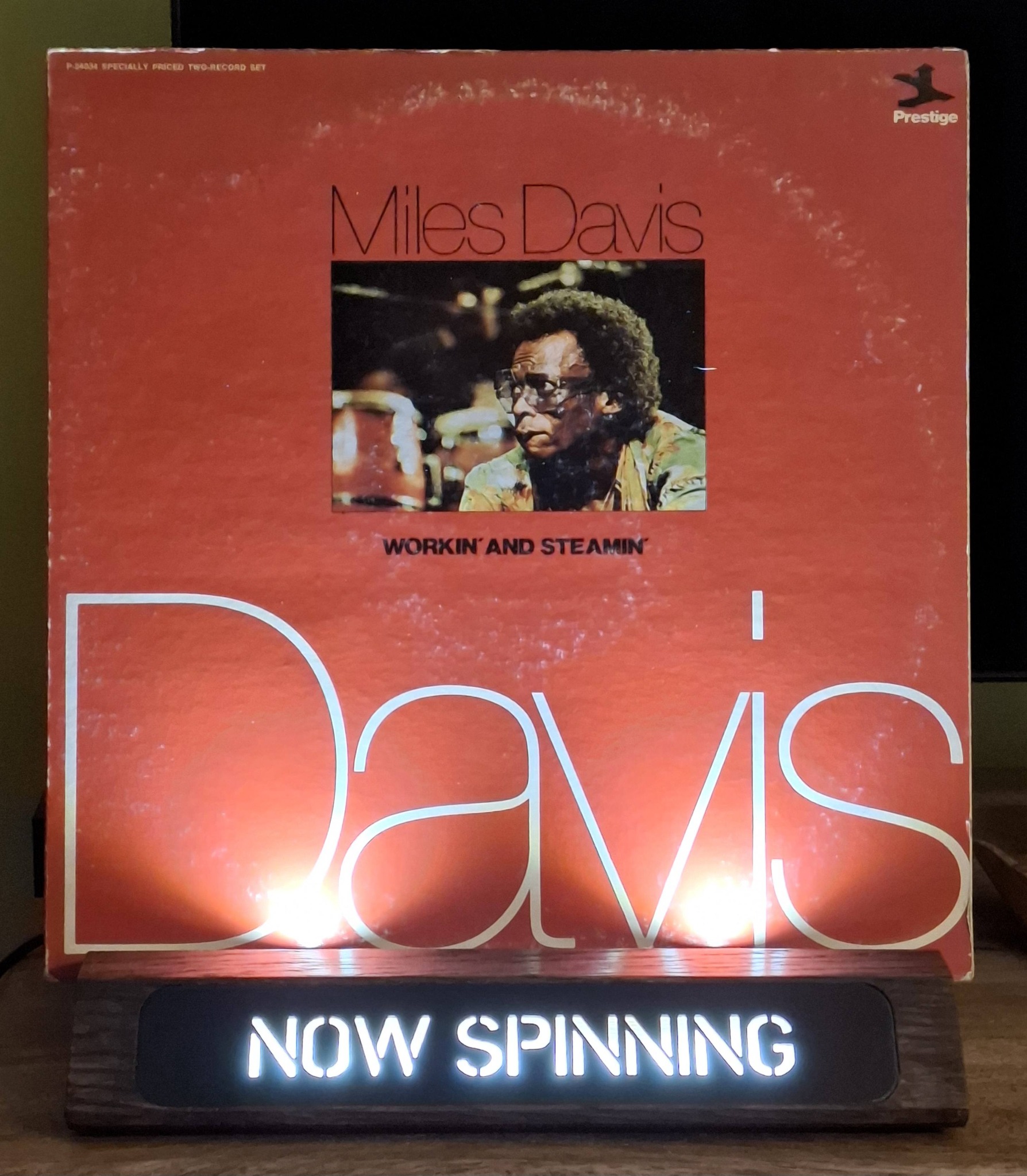 Miles Davis Prestige recordings on vinyl