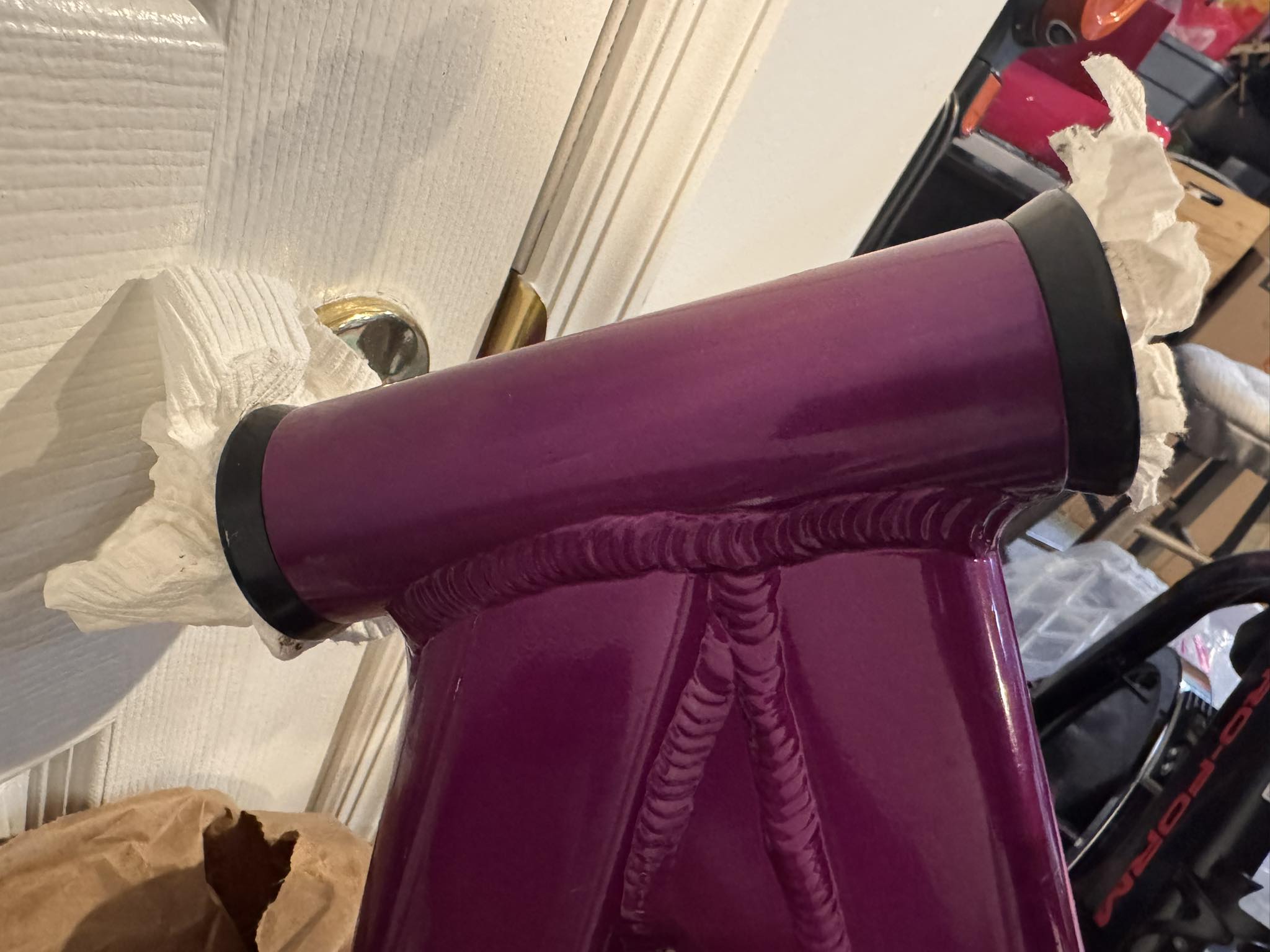 Who does powder coating in Southern Maine for bike restoration?