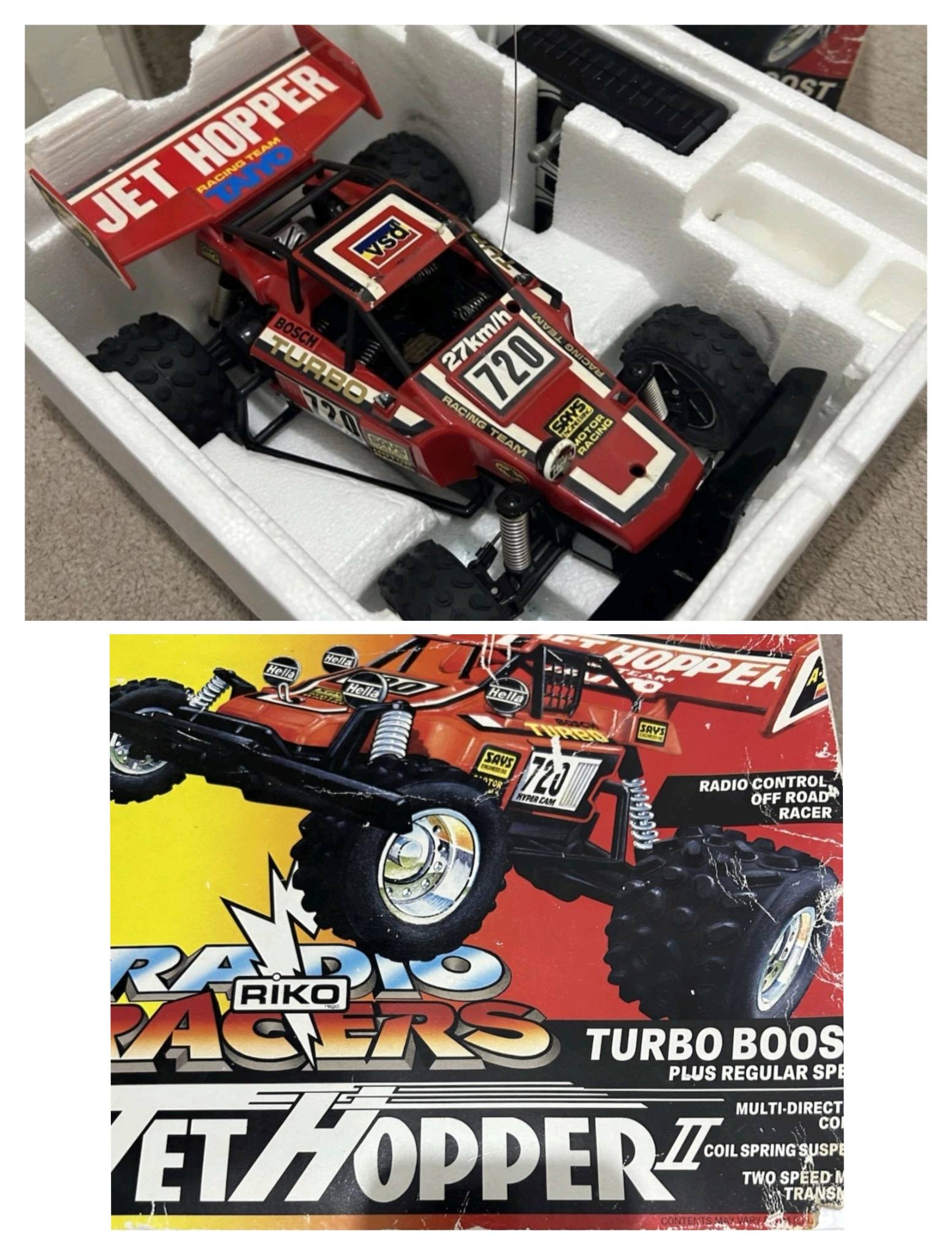 What is the rarity of Taiyo Jet Hopper 2 and Jet Fighter RC cars?