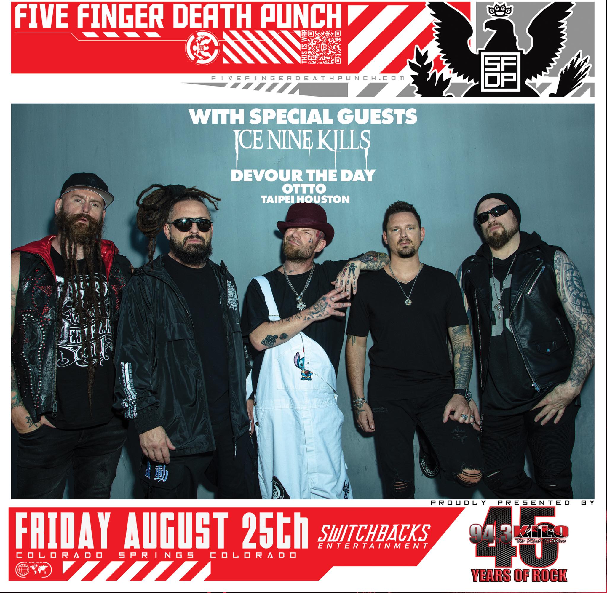 Colorado Springs! See you on August 25th with guests Ice Nine