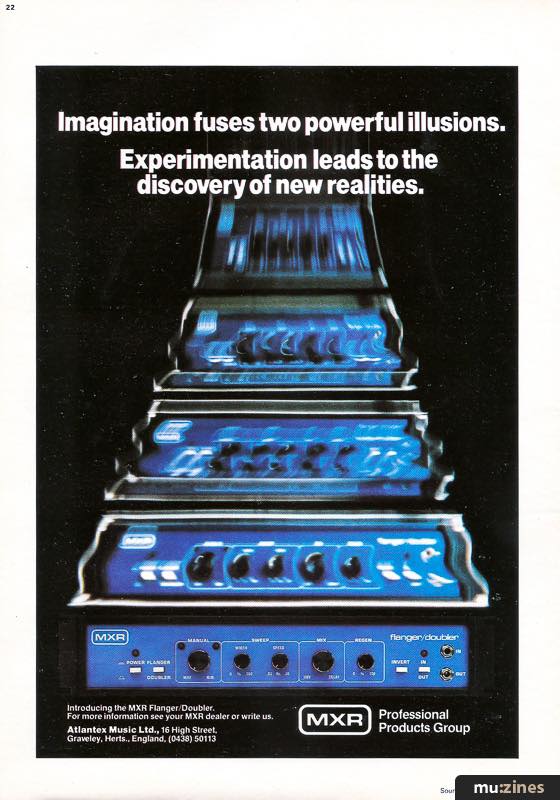 What is the MXR M126 flanger/doubler?