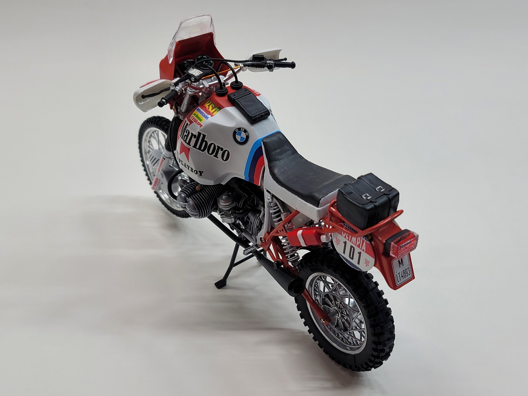 1987 BMW R80 G/S Paris-Dakar rally winner model