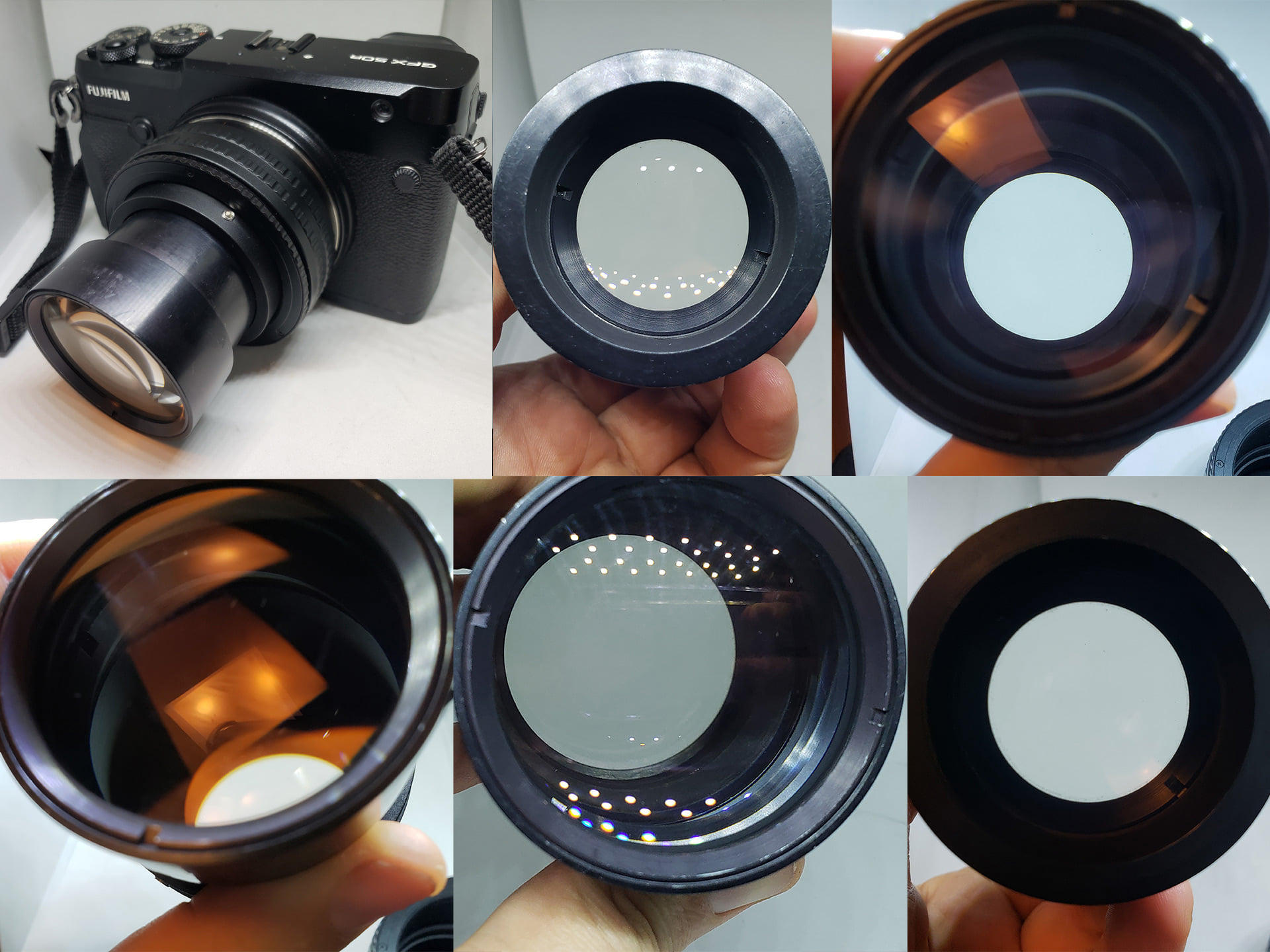 P.Angenieux 50mm F1.2 Projector lens. Modified for Sony E mount.