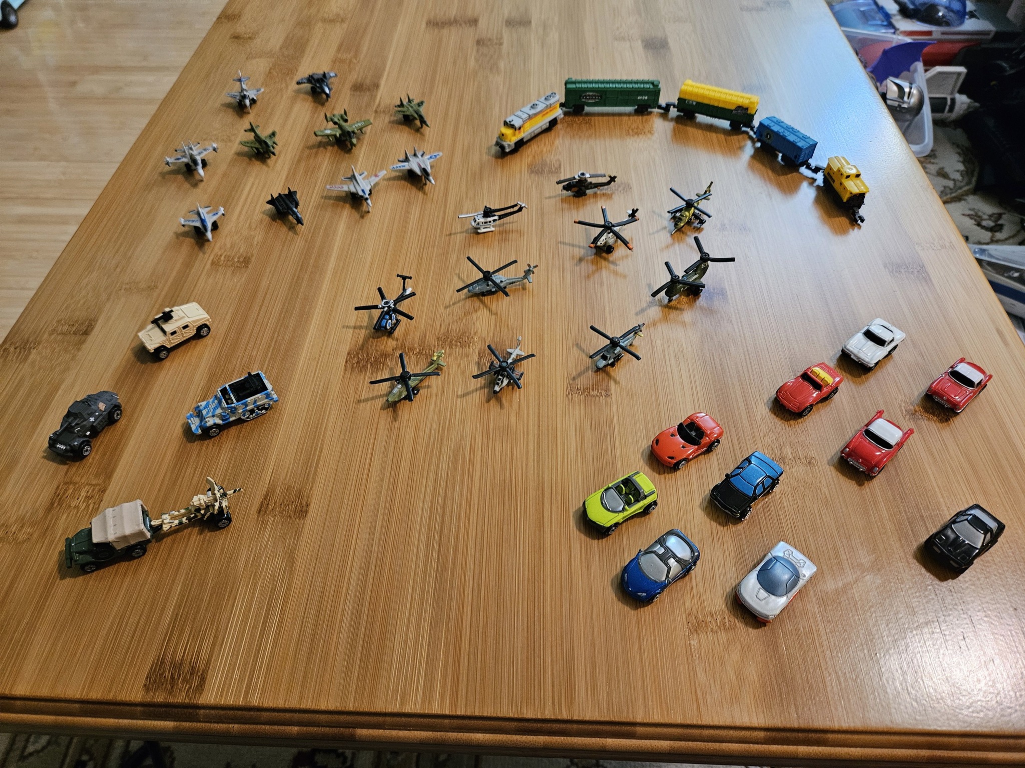 Loose Men in Black micro machines.