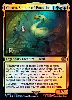 What is the current market price of the foil Choco, Seeker of