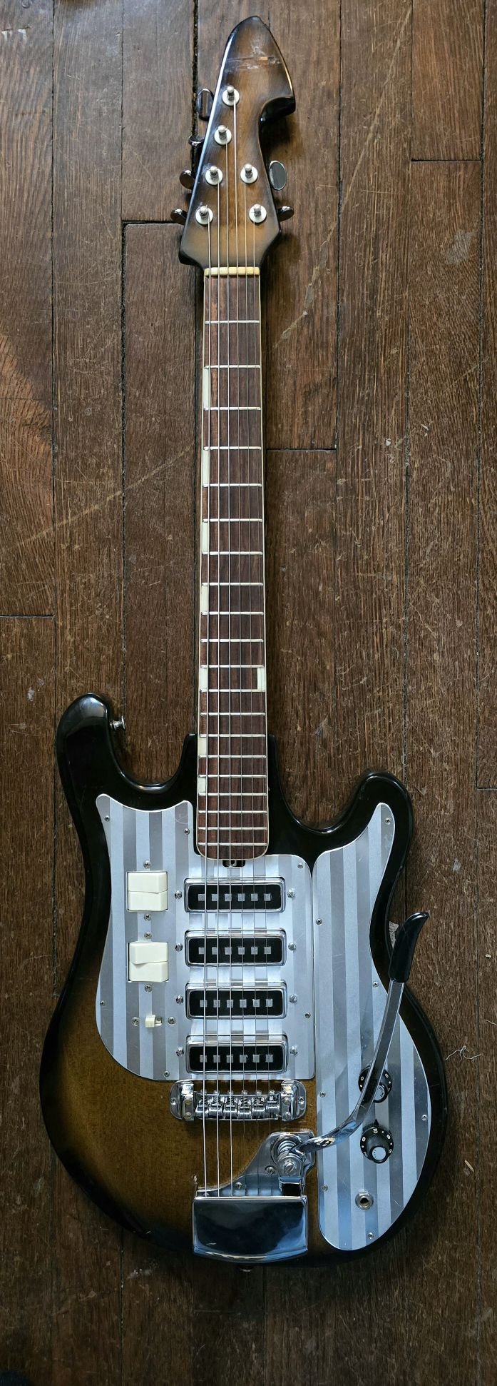 Is this 1960s Teisco WG-4L guitar legit and what's its worth?
