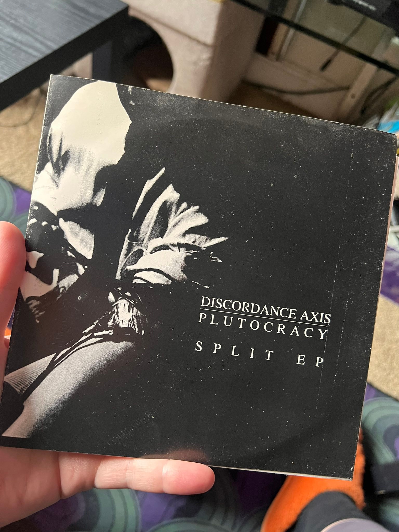 Discordance Axis/Plutocracy Split EP-Slap A Ham Records release