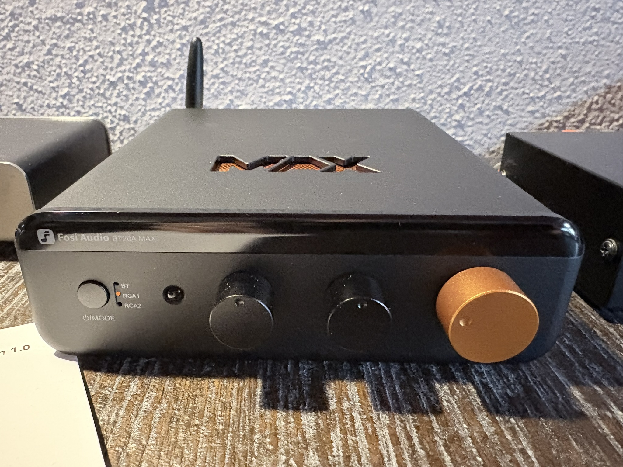 Fosi Audio BL20A Amplificateur Hifi Bluetooth 5.0 200W - Mini Ampli Stéréo Class D Avec Télécommande
