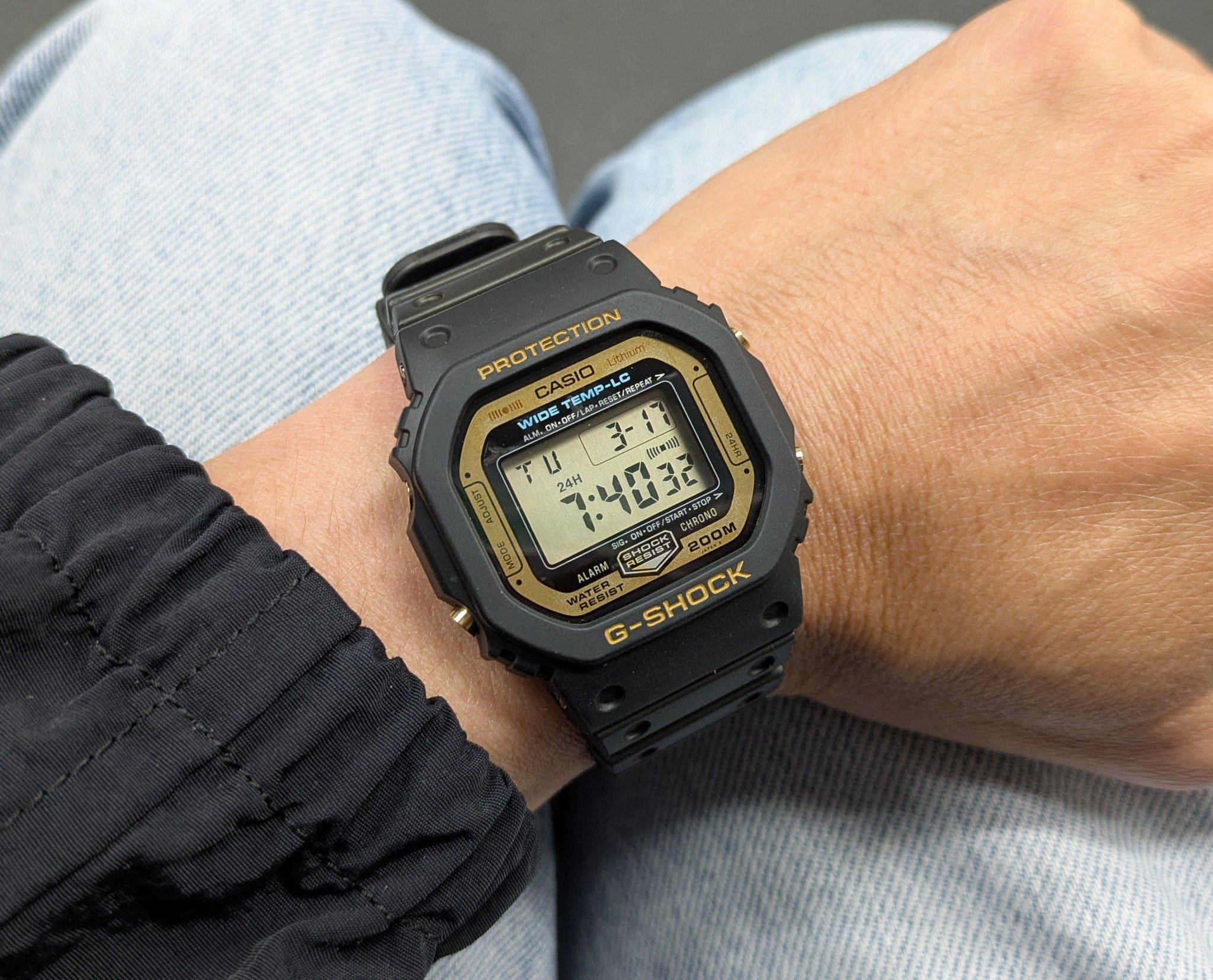 Restored Casio WW-5100-C9 watch from 1983
