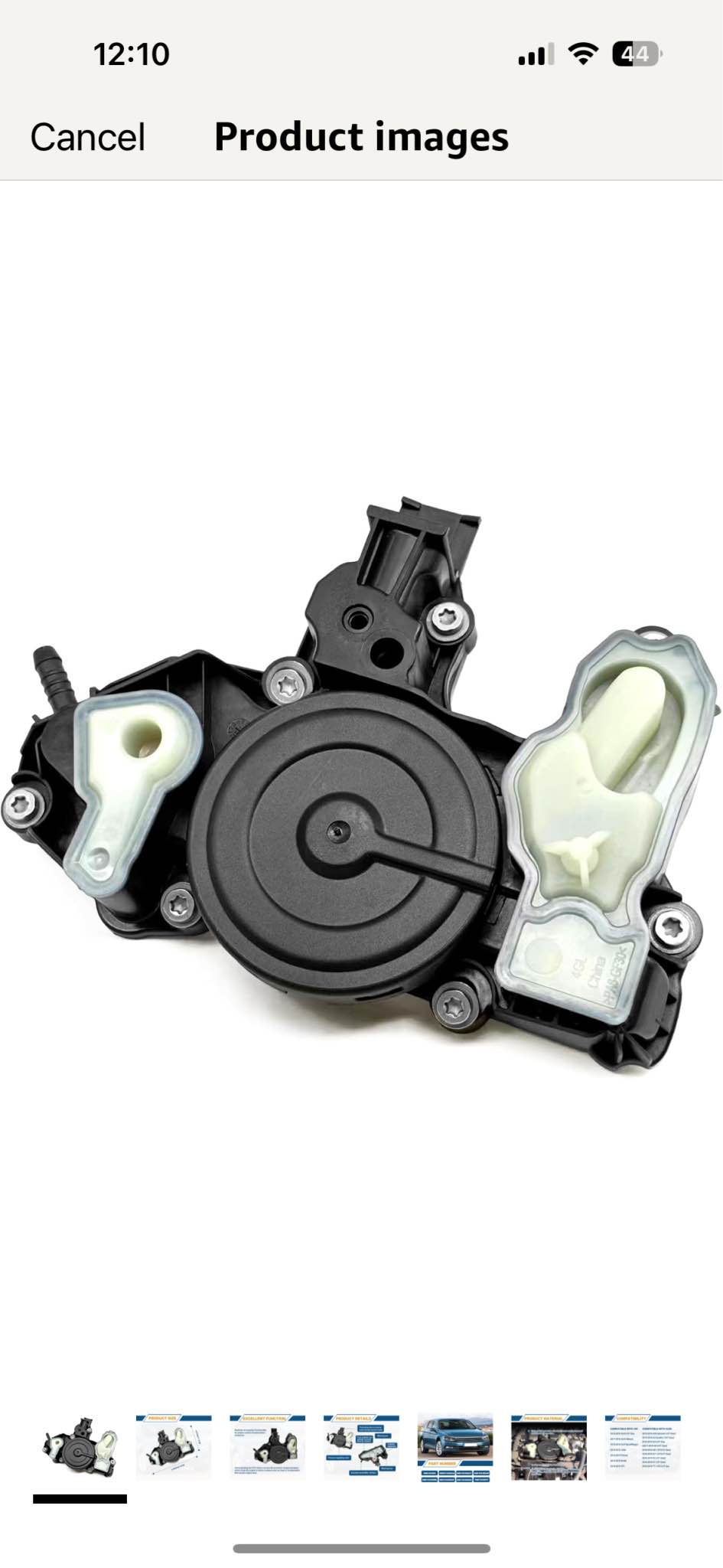 AUXITO PCV Valve Oil Separator & Breather Hose Kit For Audi A3 A4 A5 A6 Q5 TT – 06H103495E