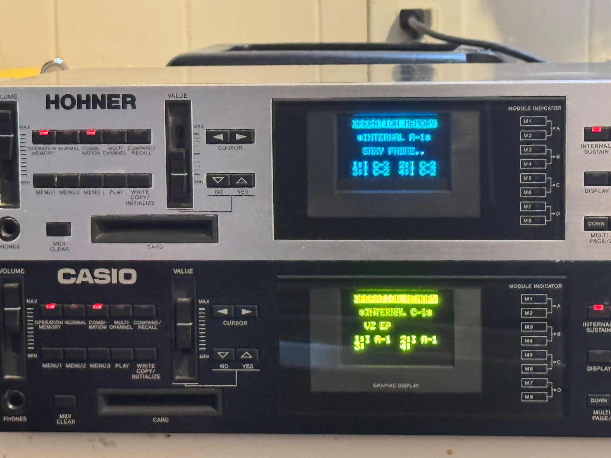 Casio VZ-1, VZ-10M, VZ-8M and HOHNER HS-2/E | Facebook