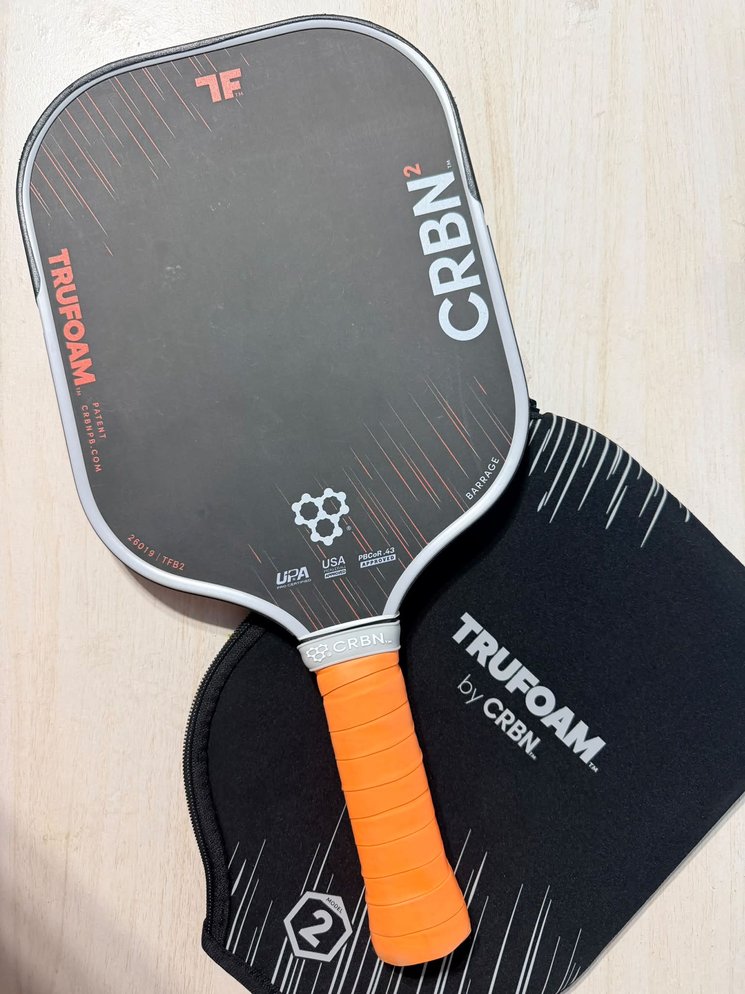 CRBN 2 TruFoam Widebody Pickleball Paddle for Sale