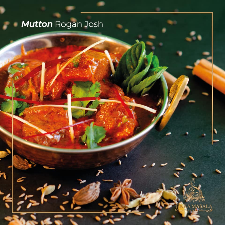 Tikka Masala - Mutton Rogan Josh elaborado con pierna de... | Facebook