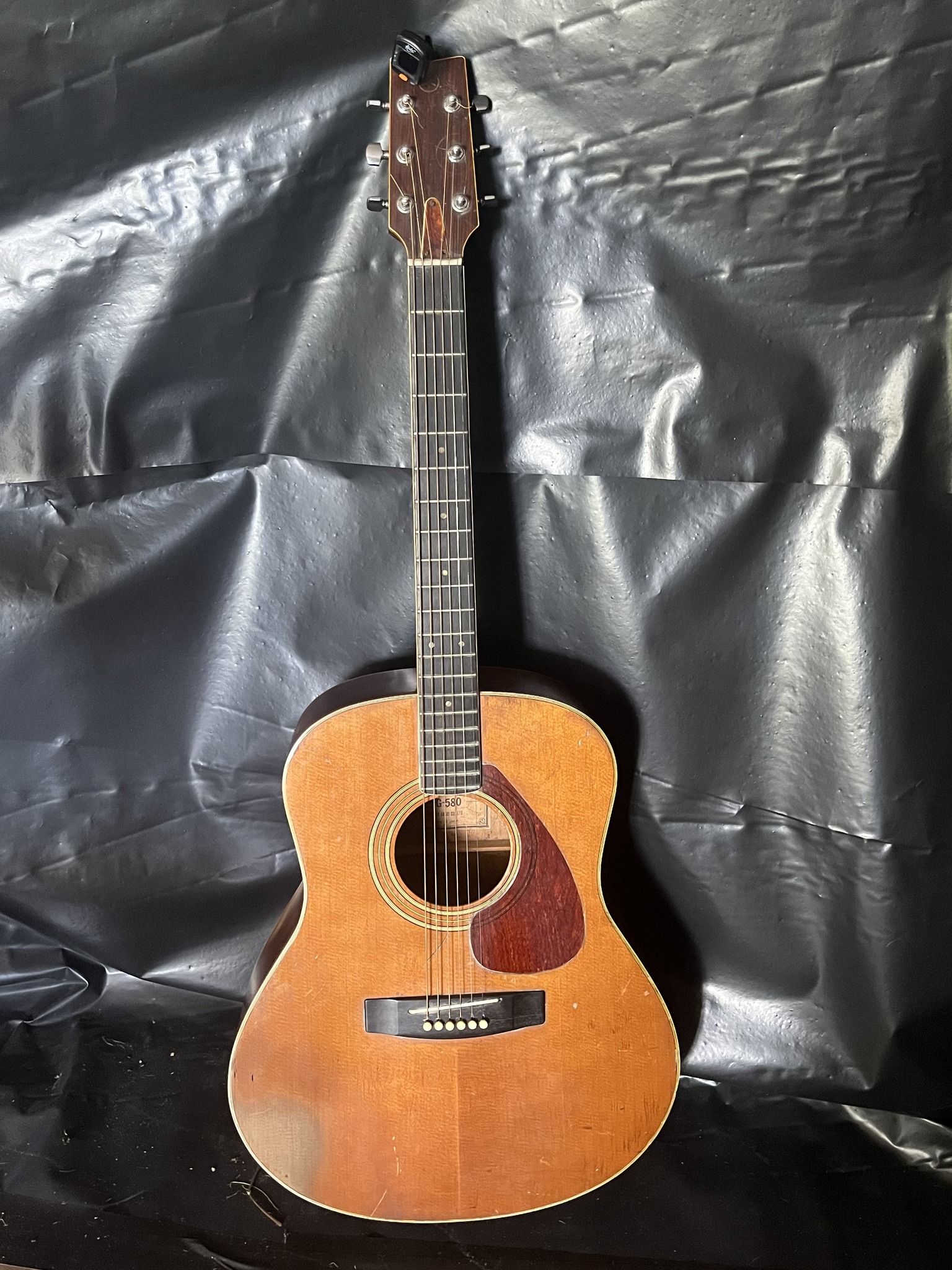 1974 Yamaha FG580 vintage acoustic guitar