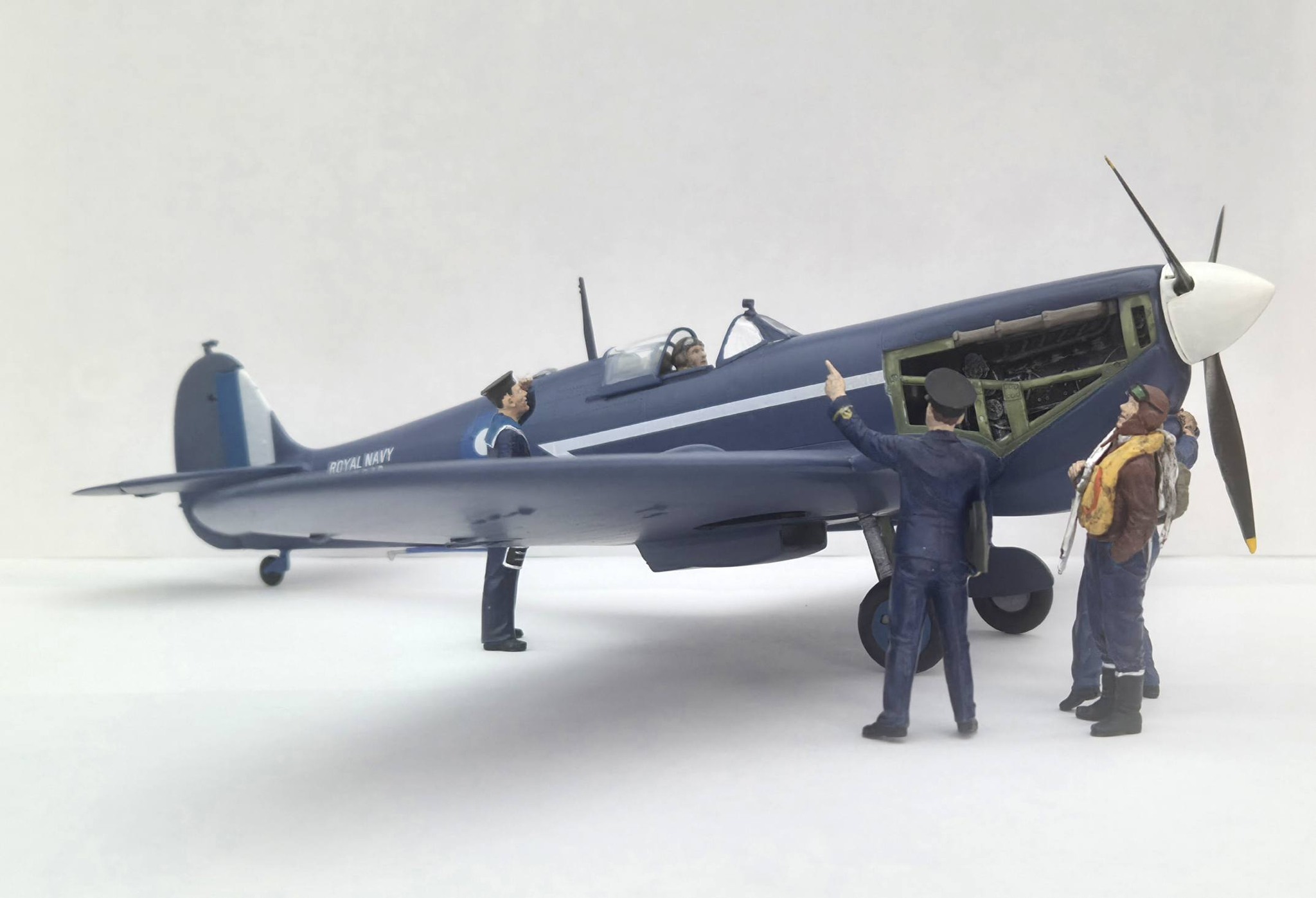Revell Supermarine Seafire 1b model build