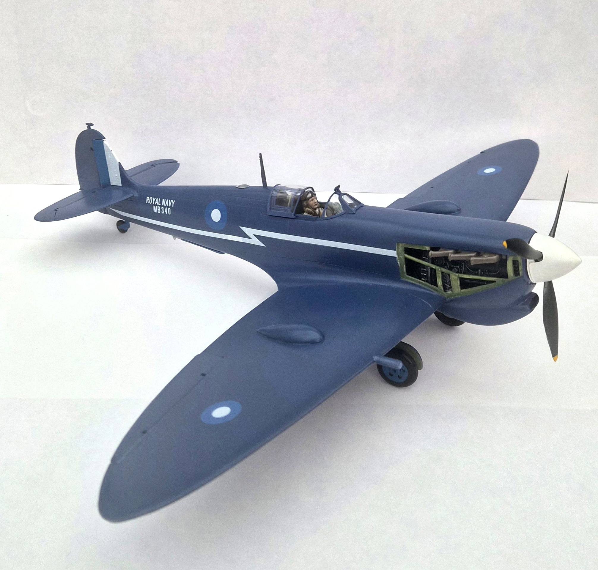 Revell Supermarine Seafire 1b model build
