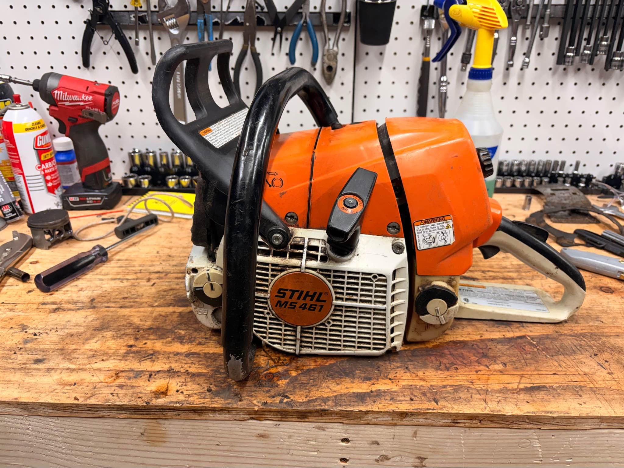 FOR SALE: Stihl MS461, $700. Everything works as it should, all 