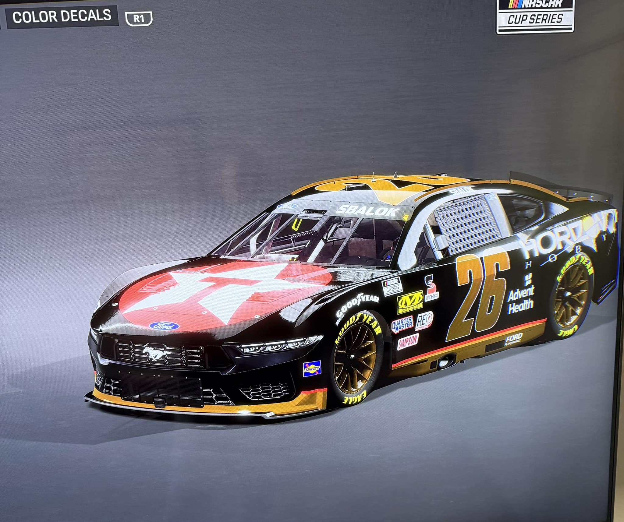 Havoline logo paint scheme for nascar?