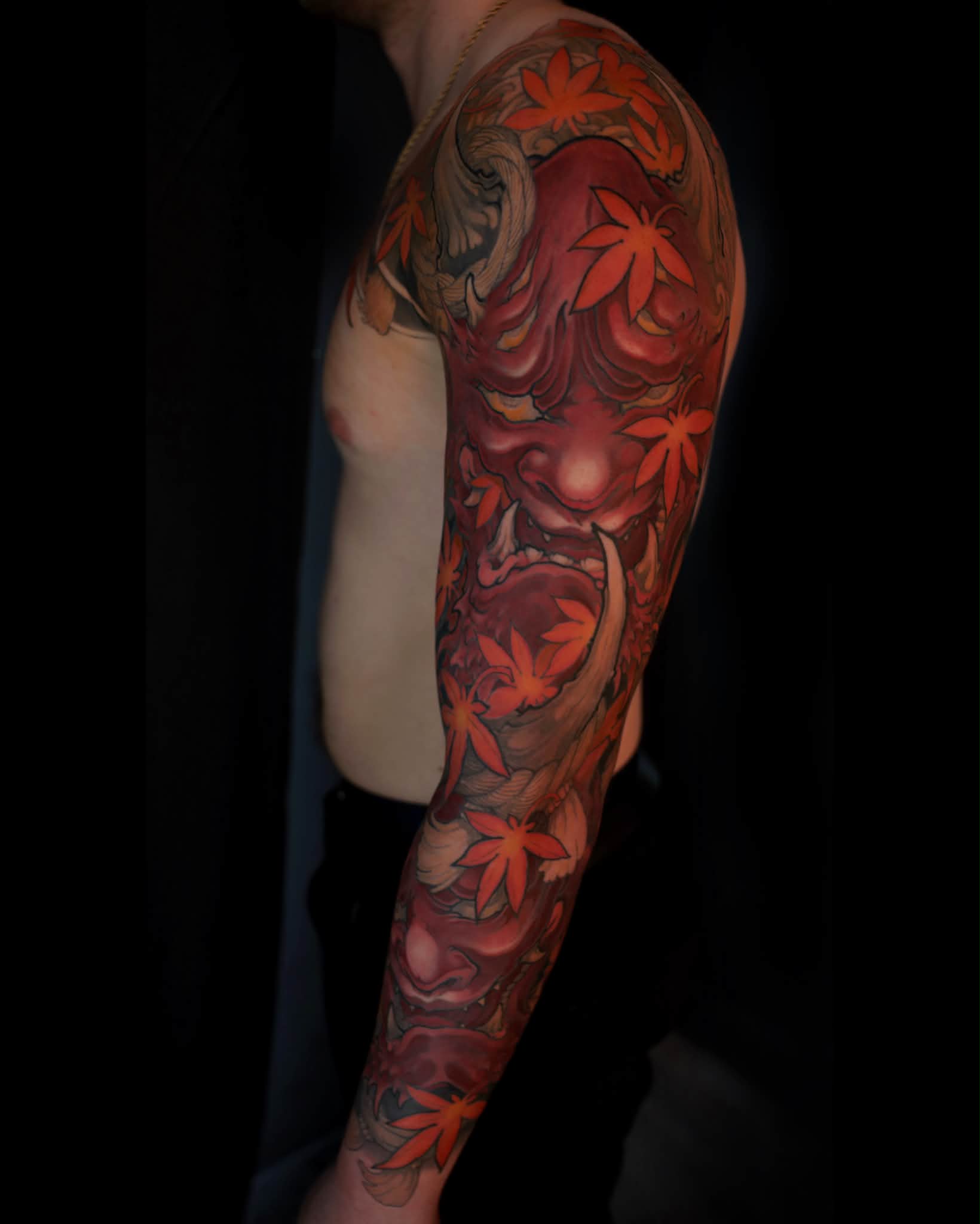 Tyler Space Art now booking 2027 Japanese tattoos in Grand Rapids