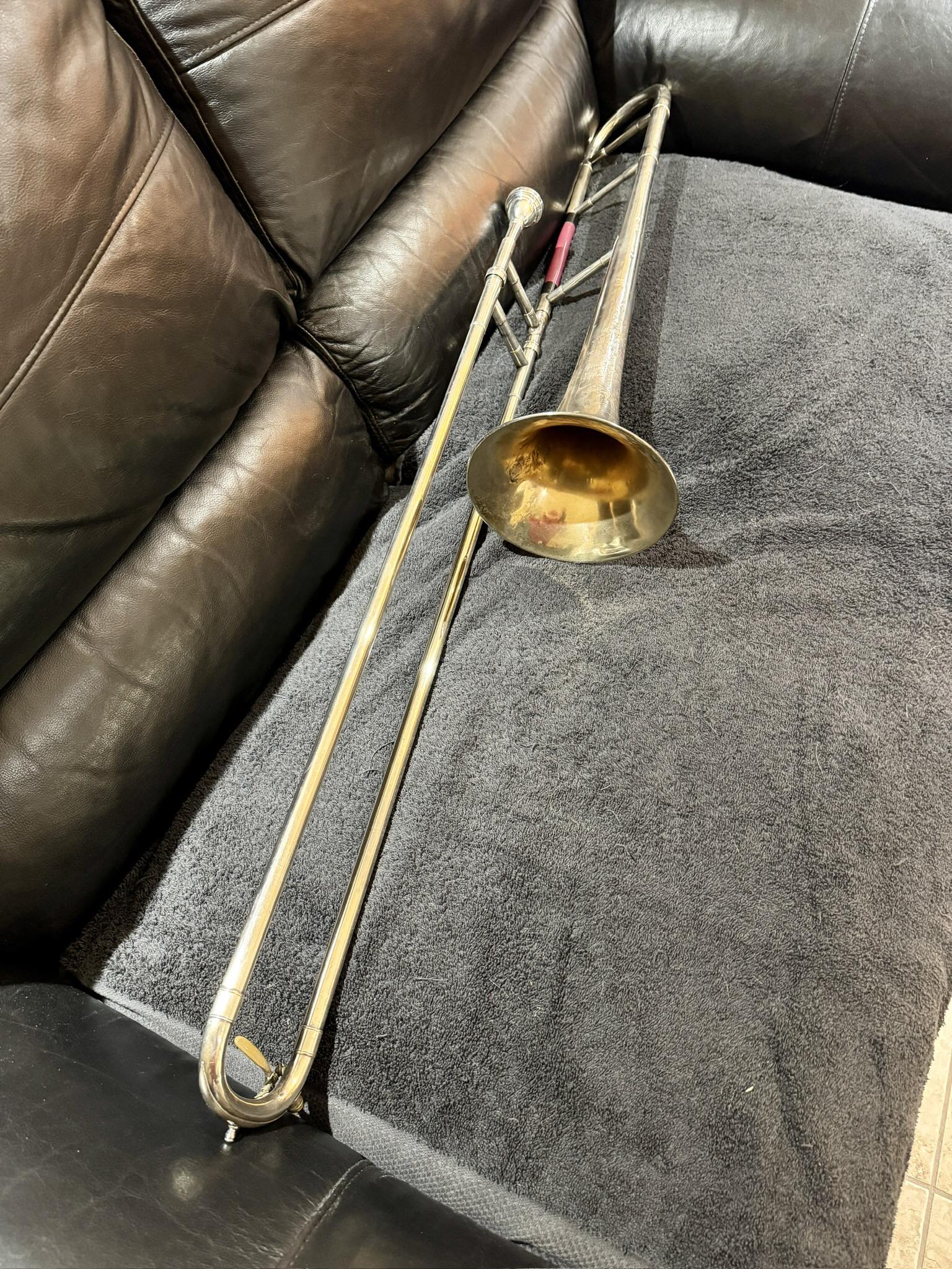 Introduction and photo of a 115 year old holton special trombone