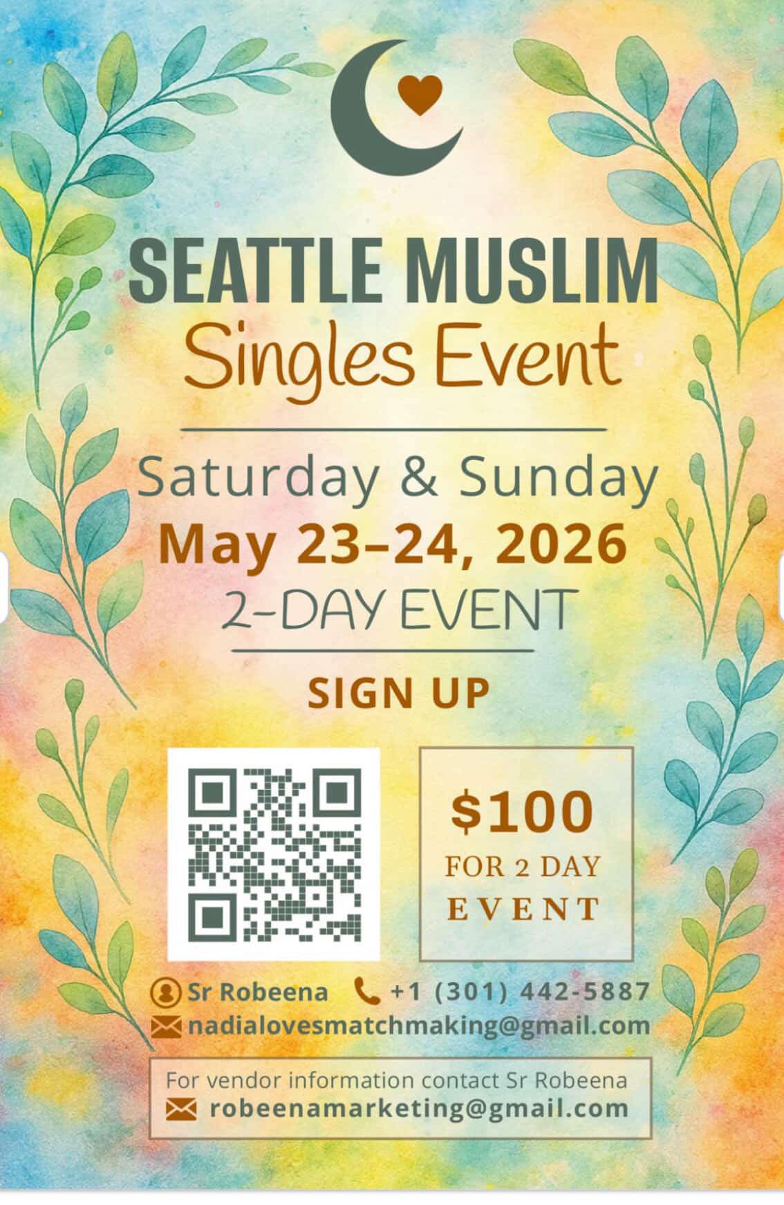 Shia Muslims Of Seattle WA | **Seattle Muslim Singles Event | May 23–24 ...