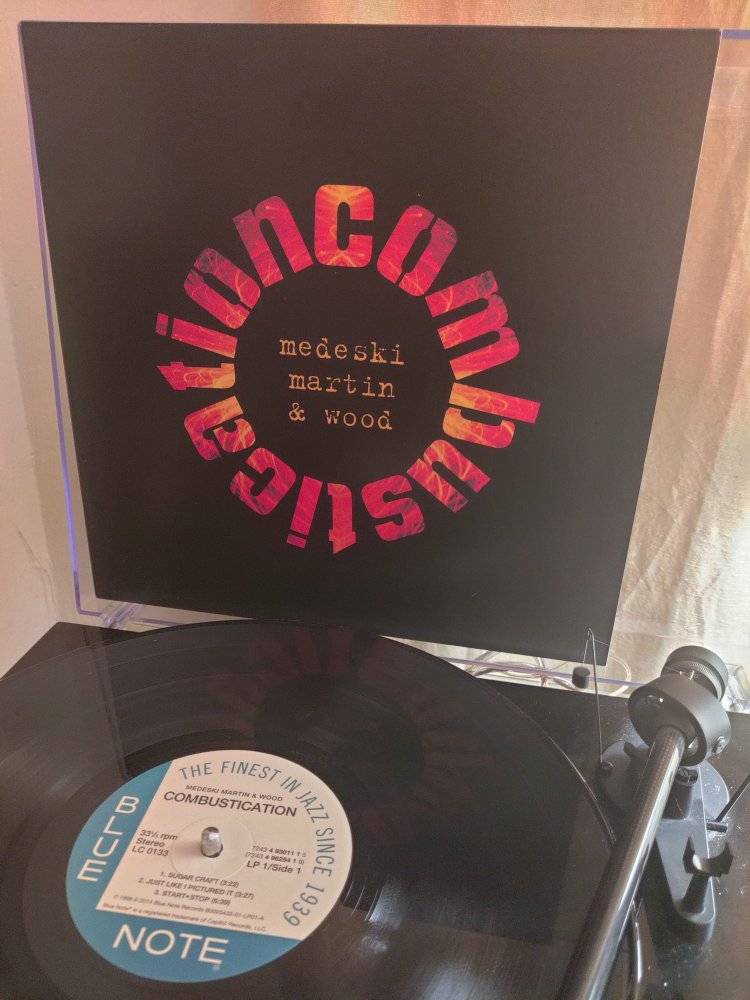 Medeski Martin & Wood - Combustication. Original 1998 Blue Note