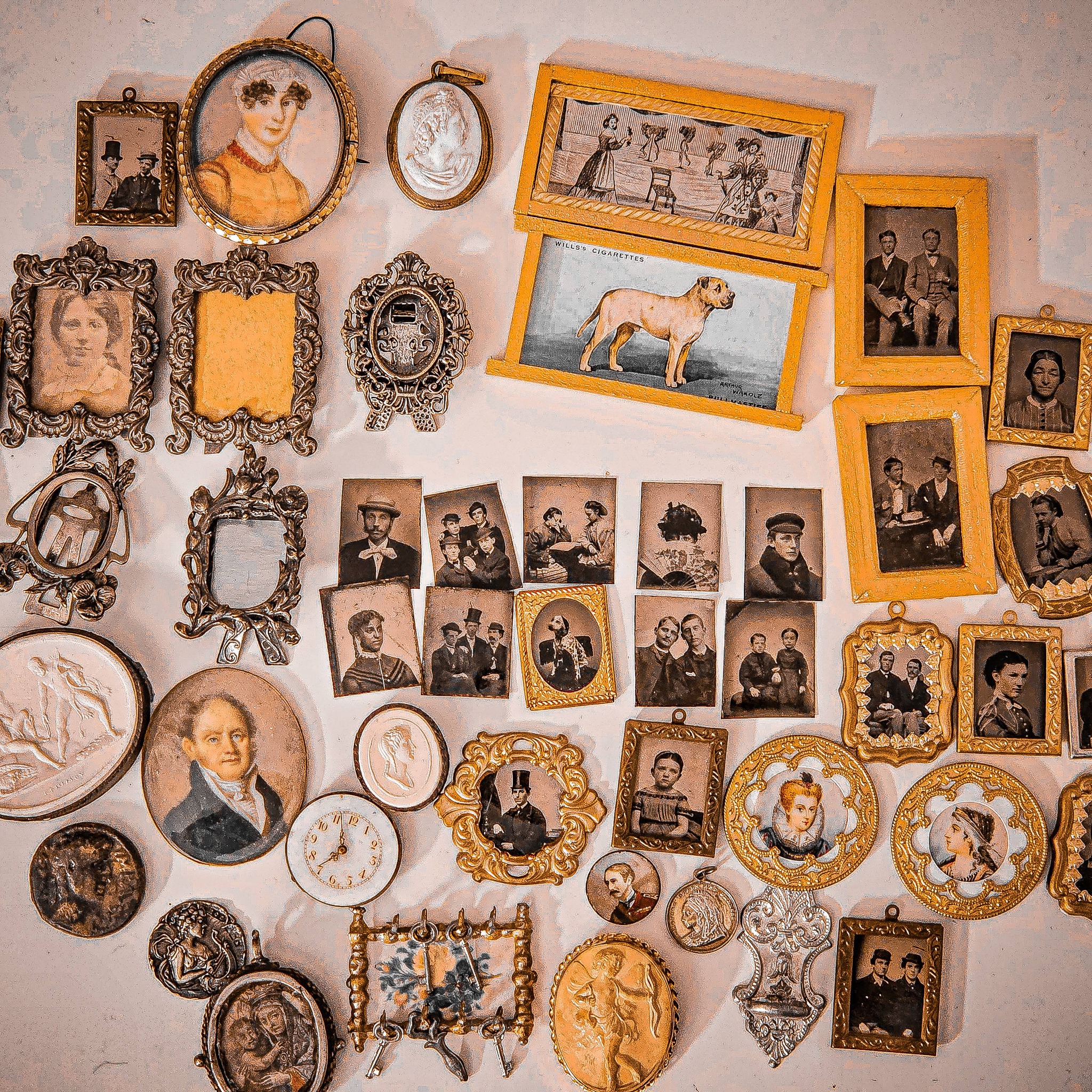 Taking inventory before hanging wall art at 39 Eglantine Crescent, home and atelier of Messrs Foxe and Boxe It s well past time I may have gone a bit overboard when buying the
