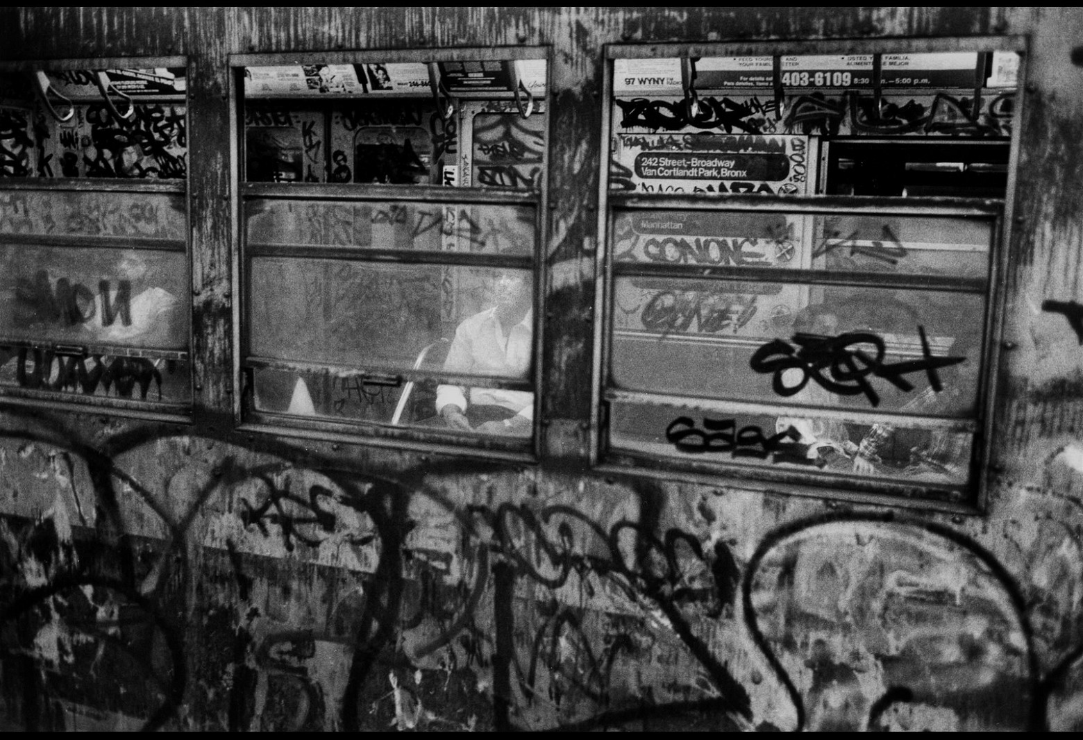 subway graffiti 1983 richard sandler 97 WYNY .្ល ·전제에에 403