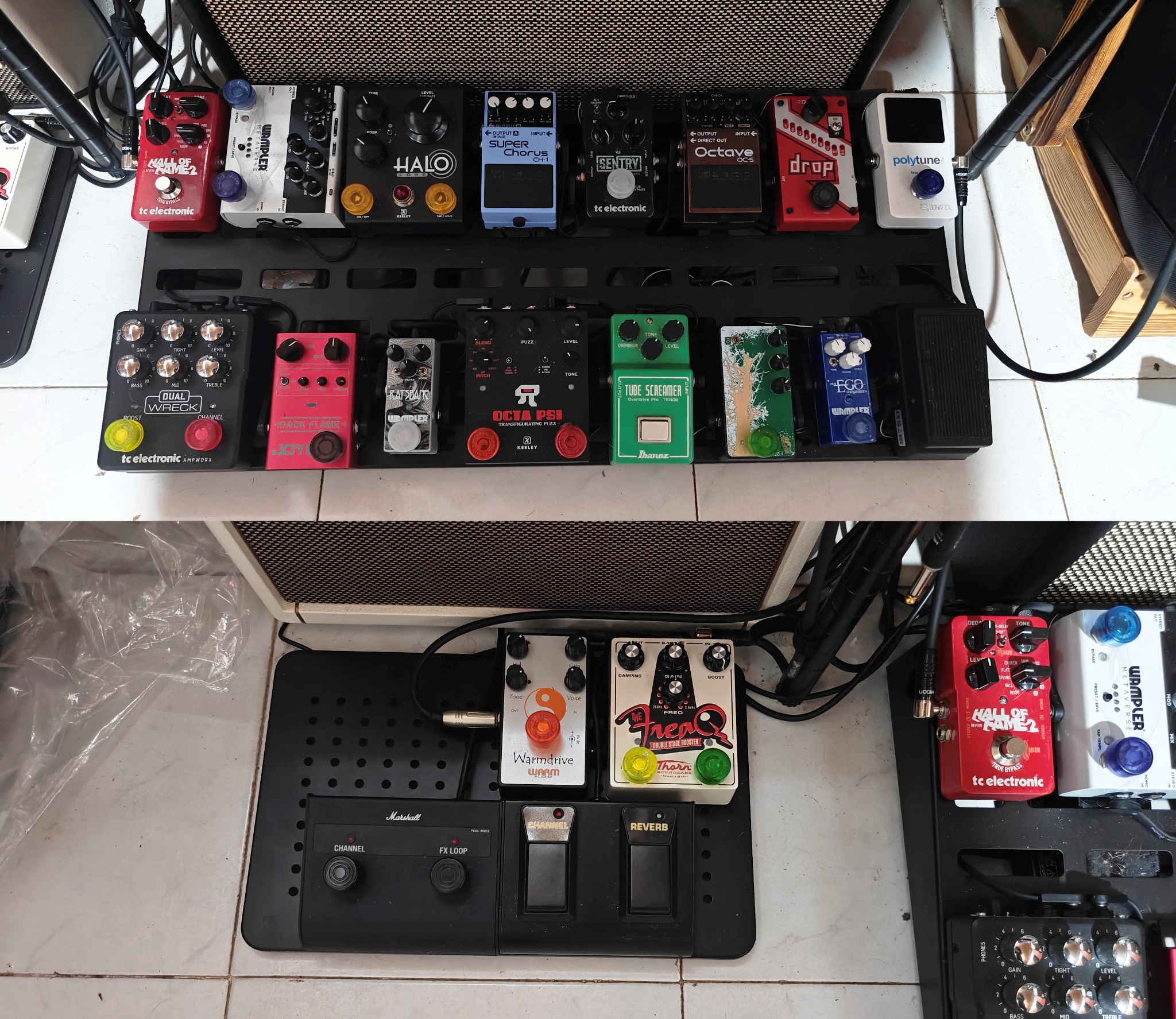 Trying Joyo Dark Flame distortion pedal