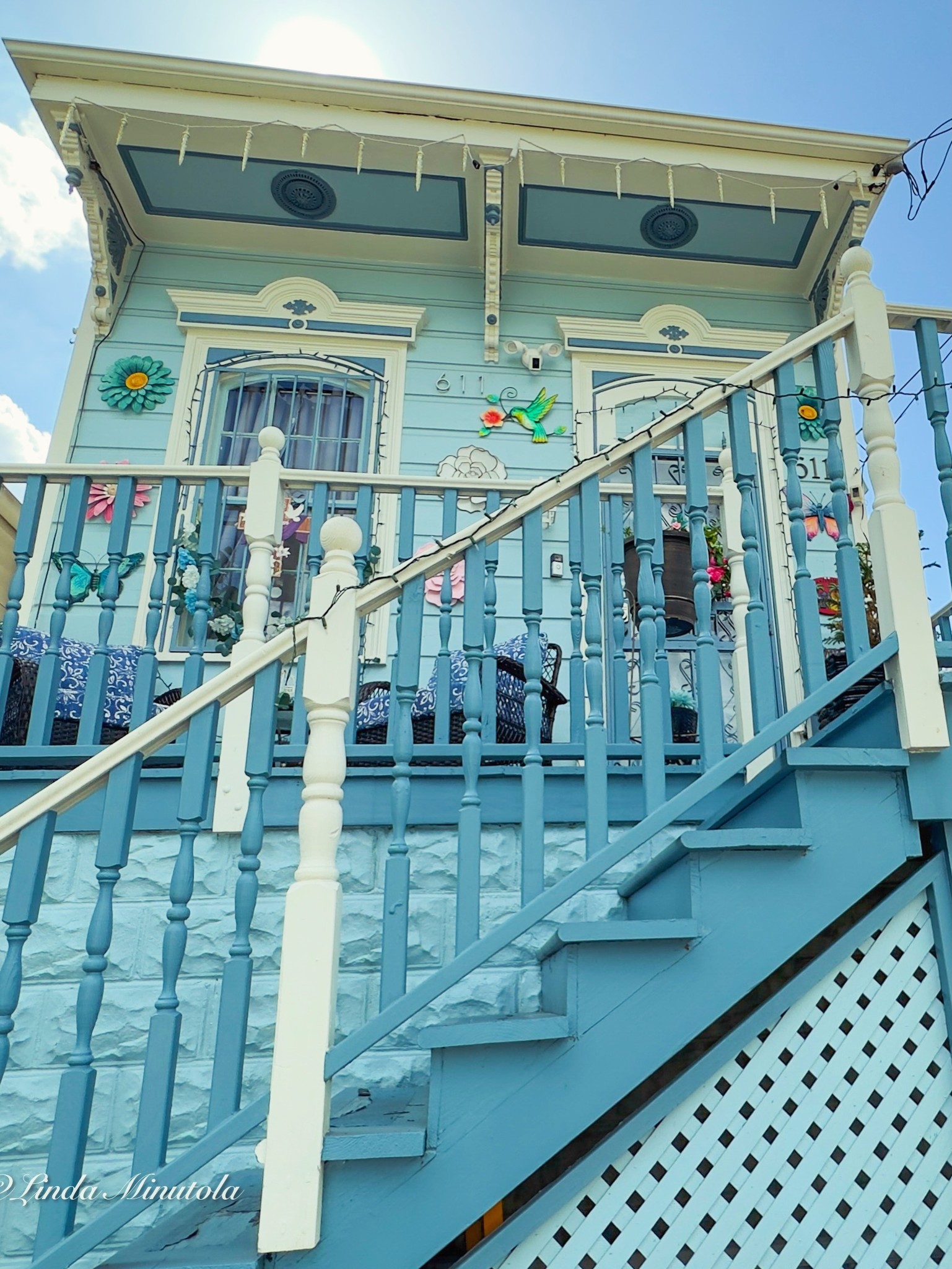 Whimsical street signs in New Orleans, LA