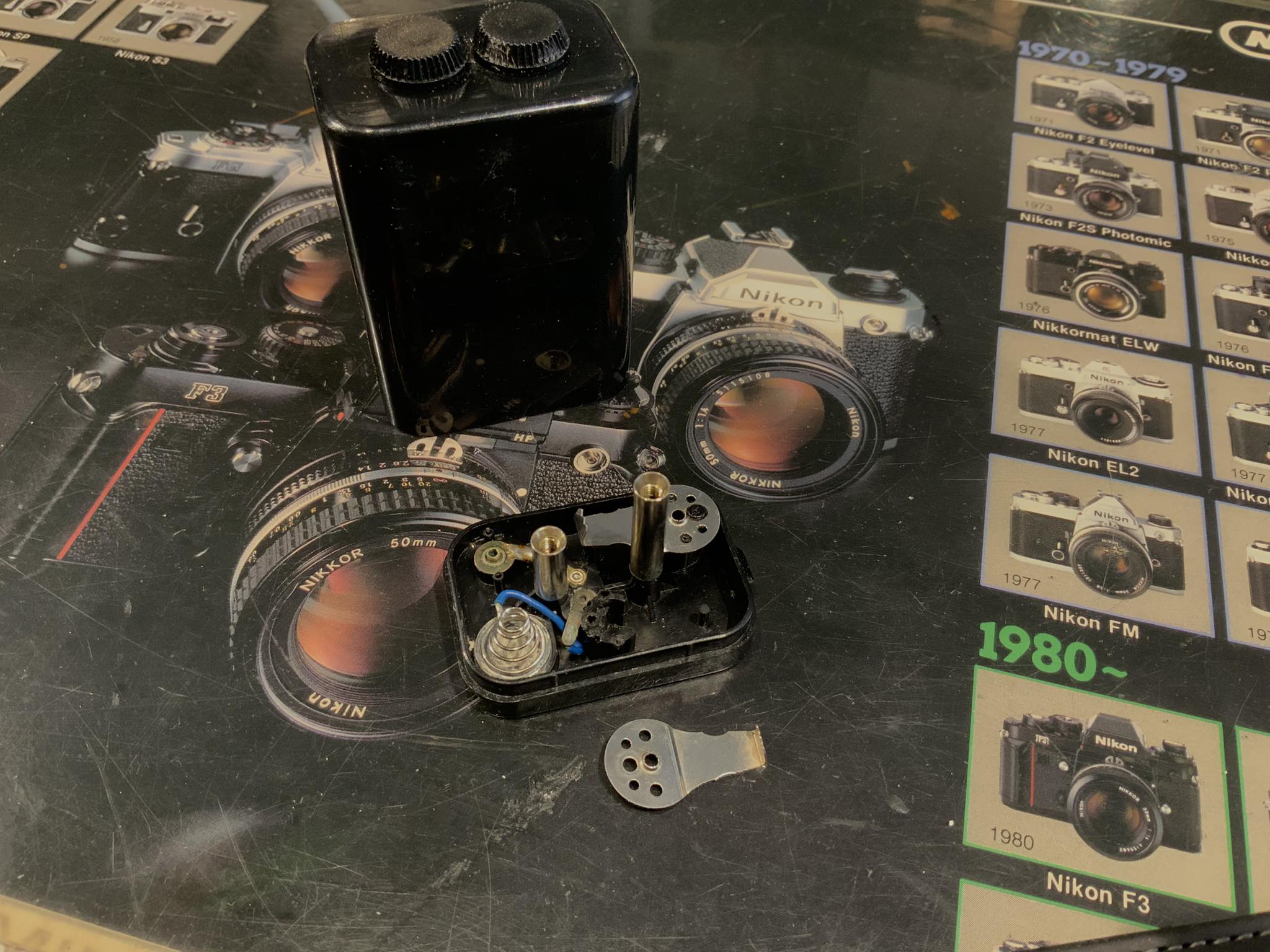 Nizo 6080 super 8 Camera and accessories including a very rare