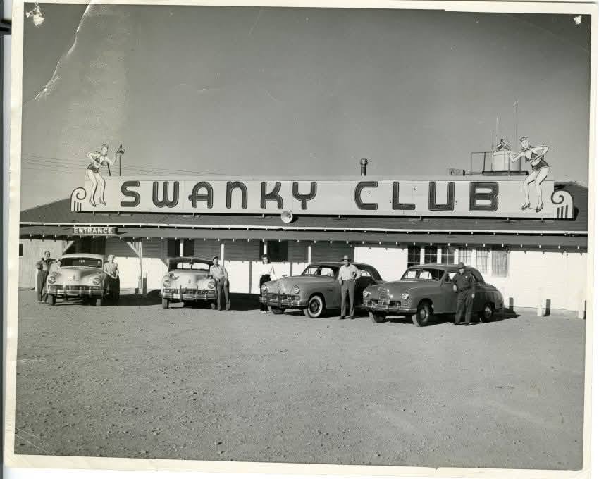 Las Vegas' Swanky Club in the 1950s