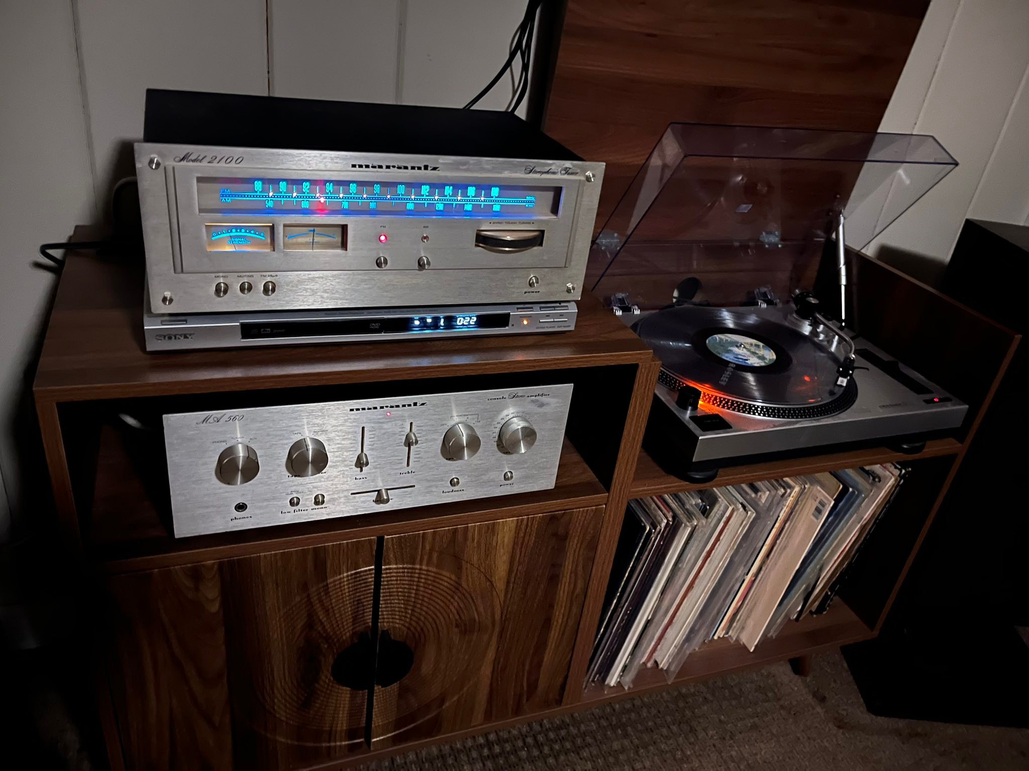 What is the value of a Marantz Model 2100 tuner?