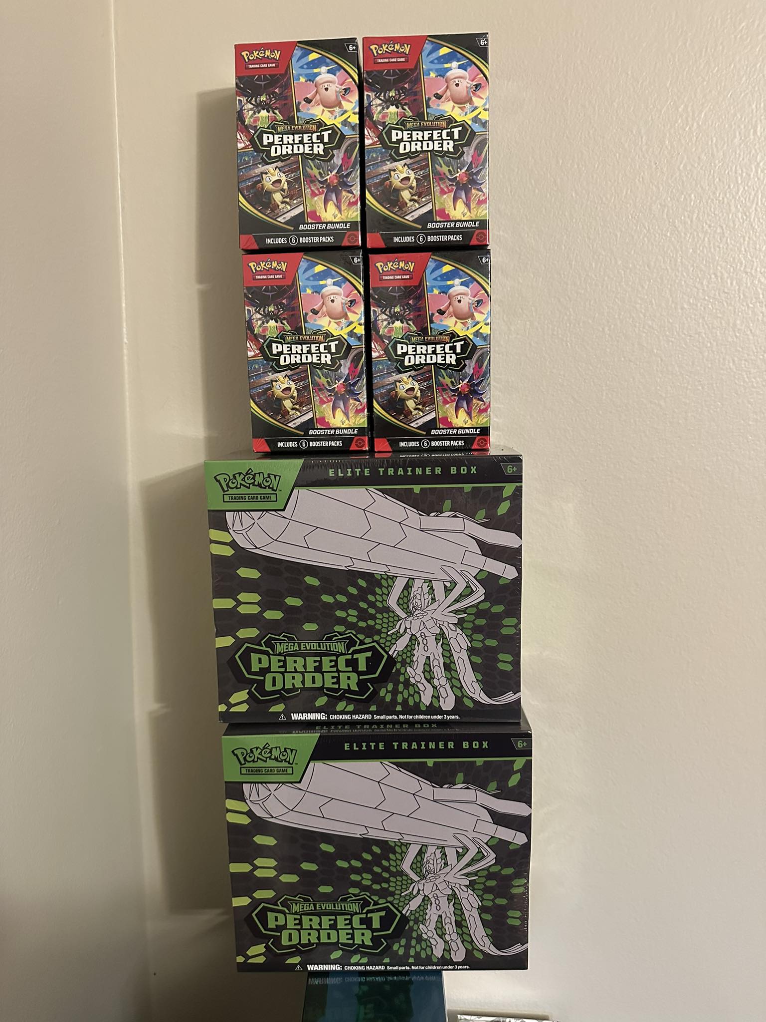 Trading Pokemon ETB and booster bundles for Chaos Rising items