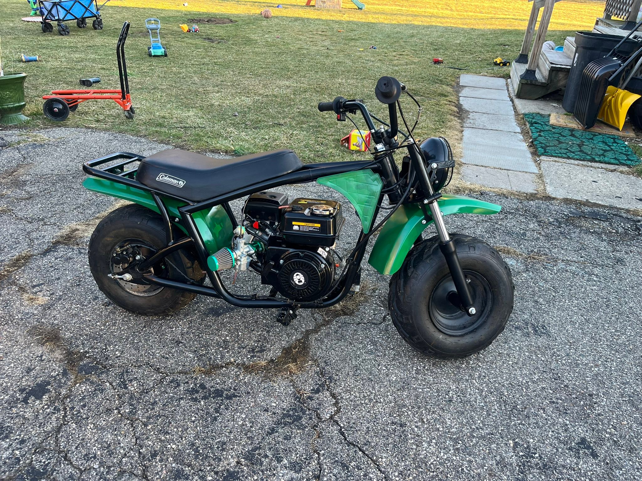 coleman black - green 200cc mini bike B200C Tekonsha replacement trailer wiring harnesses are designed for vehicles originally equipped with a factory installed tow package Coleman Powersports 196cc Gas Mini