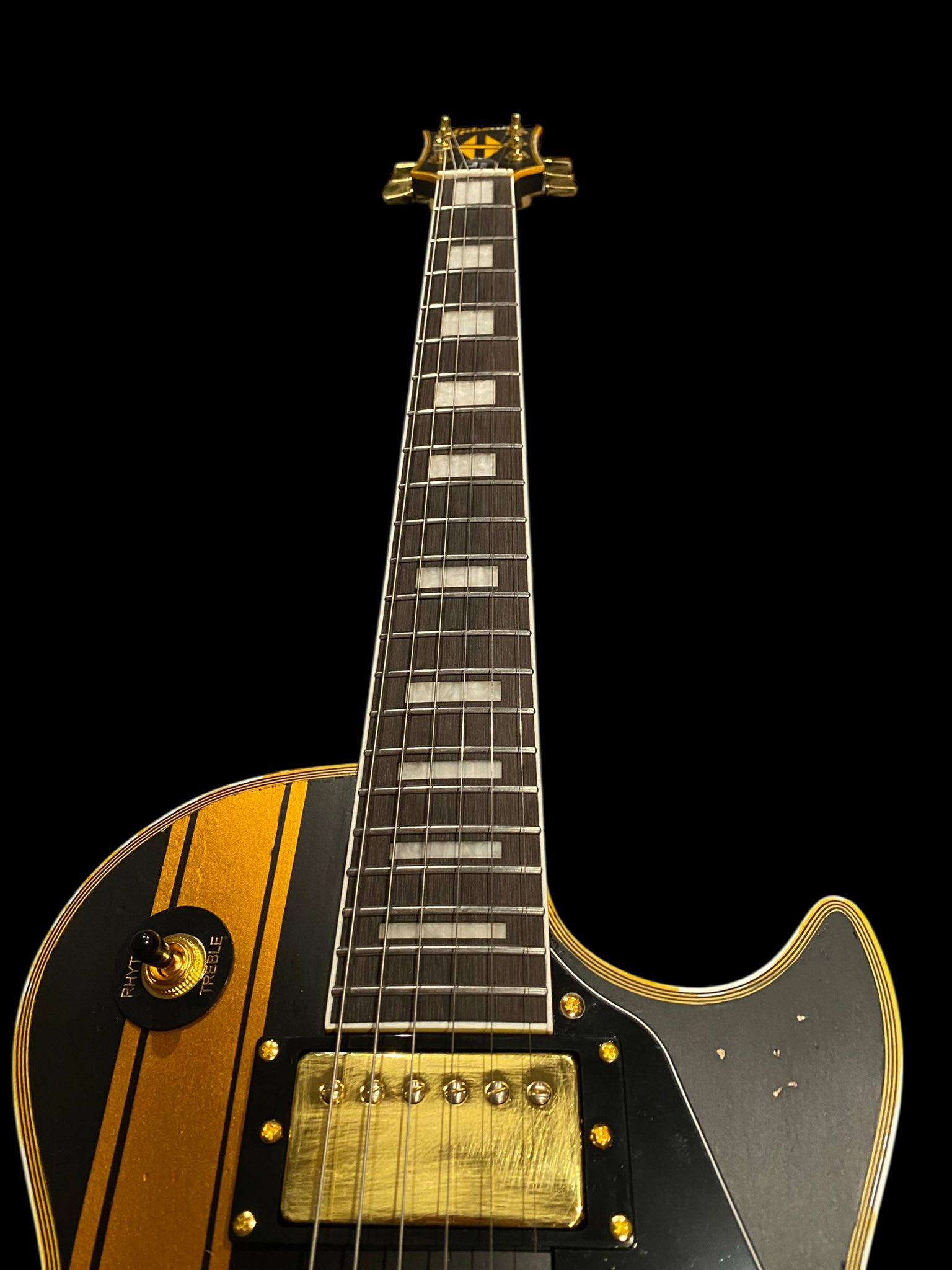 Replica of James Hetfield's 1973 Les Paul Custom
