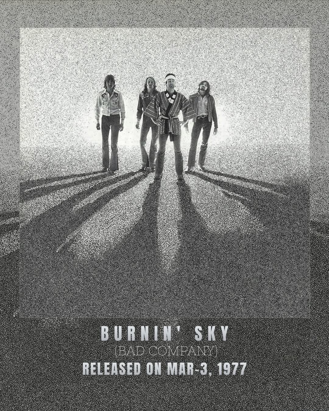 Discovering Bad Company's Burnin' Sky album