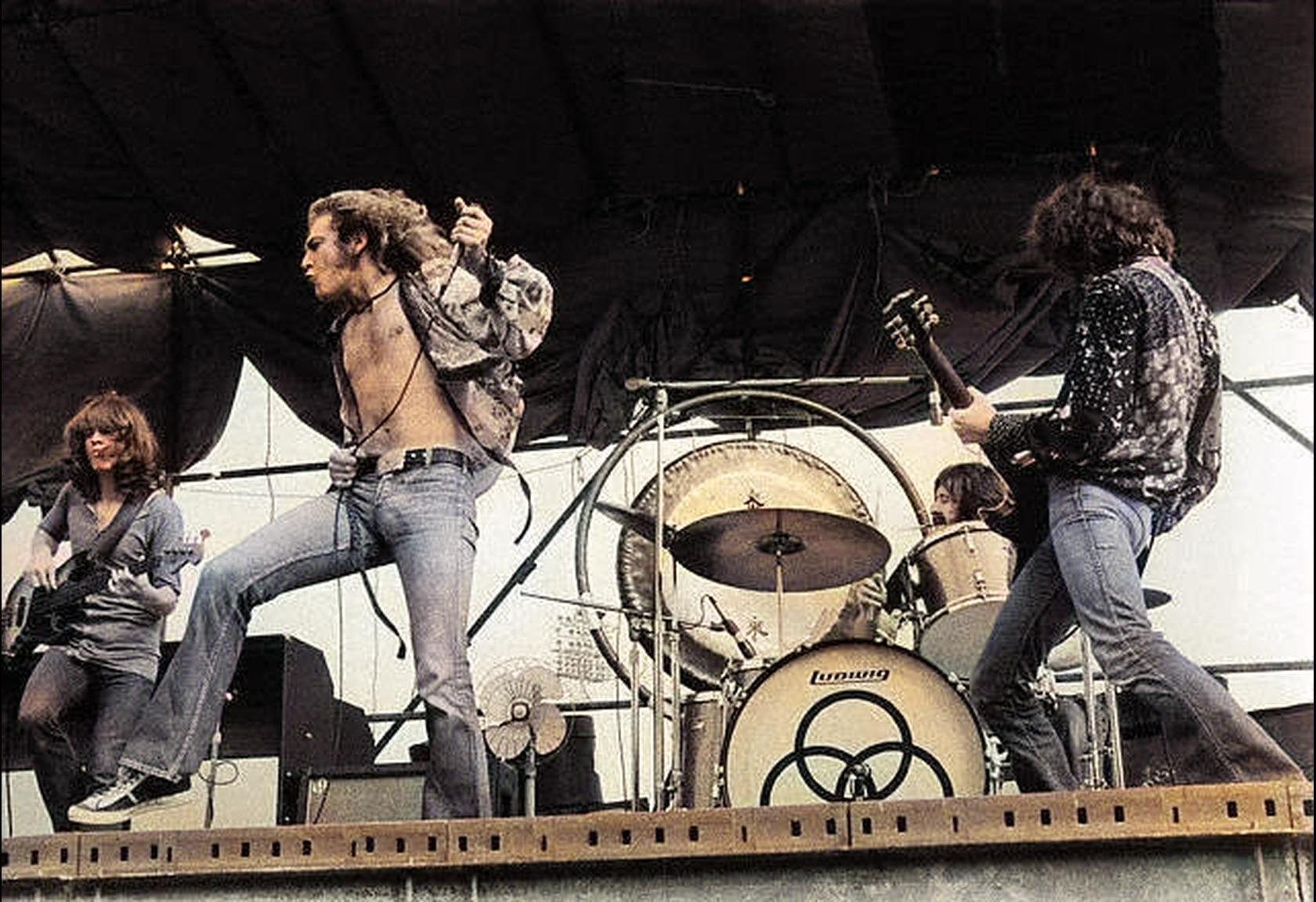 February 27, 1972: Led Zeppelin played the Sydney Showground on