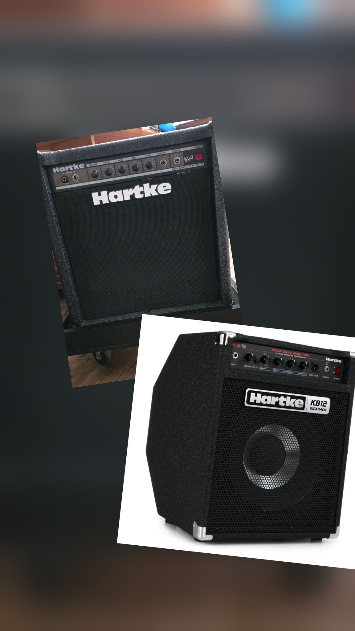 Hartke 1415 bass combo for home use