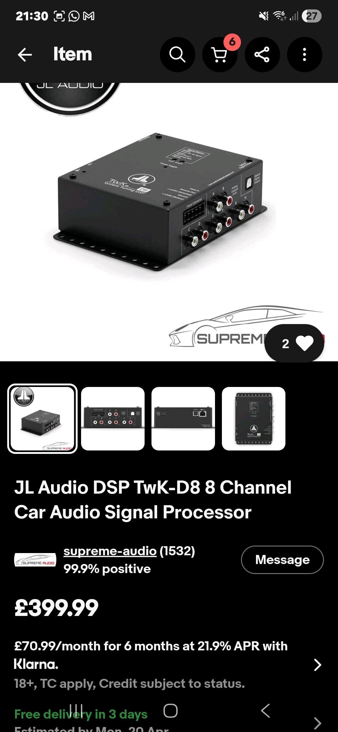 SmartBTN is an amazing upgrade for any Helix, Match or Brax DSP or
