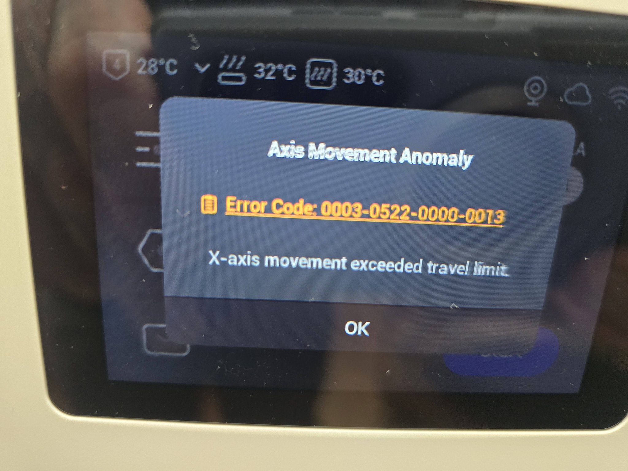 sudden error with new slices?