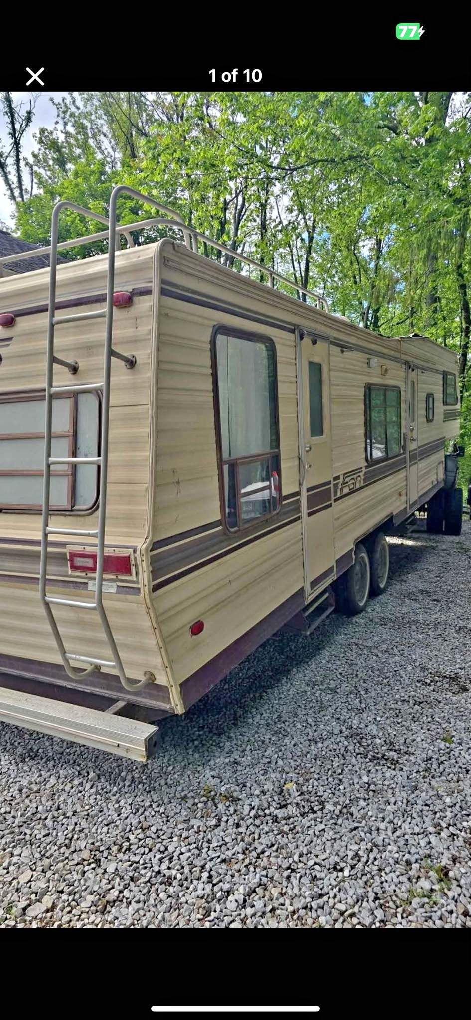 1986 Older Model 5th Wheel RV 35’ - RVs & Campers - Carrollton, Ohio ...
