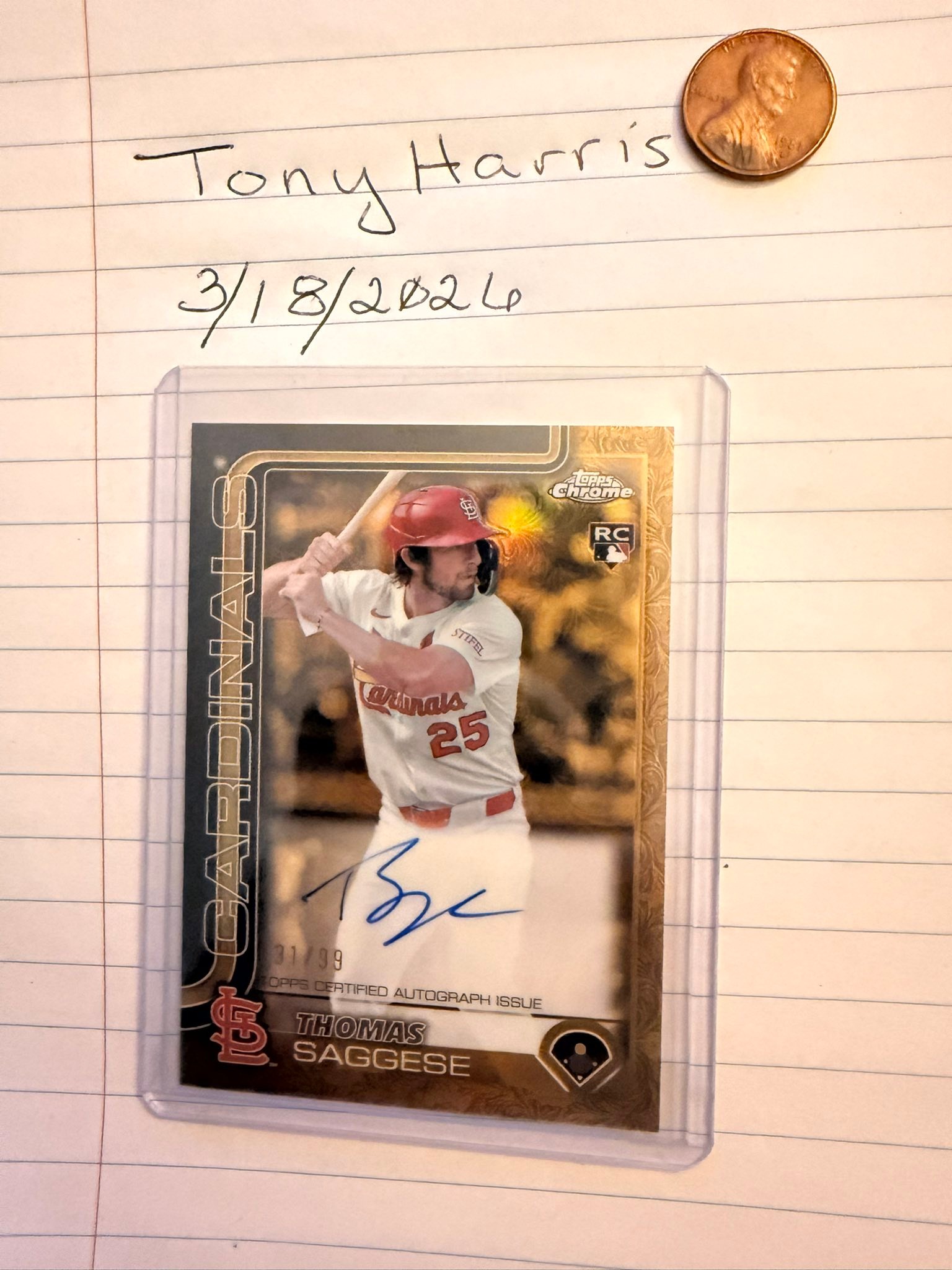 2025 topps gilded baseball card sold