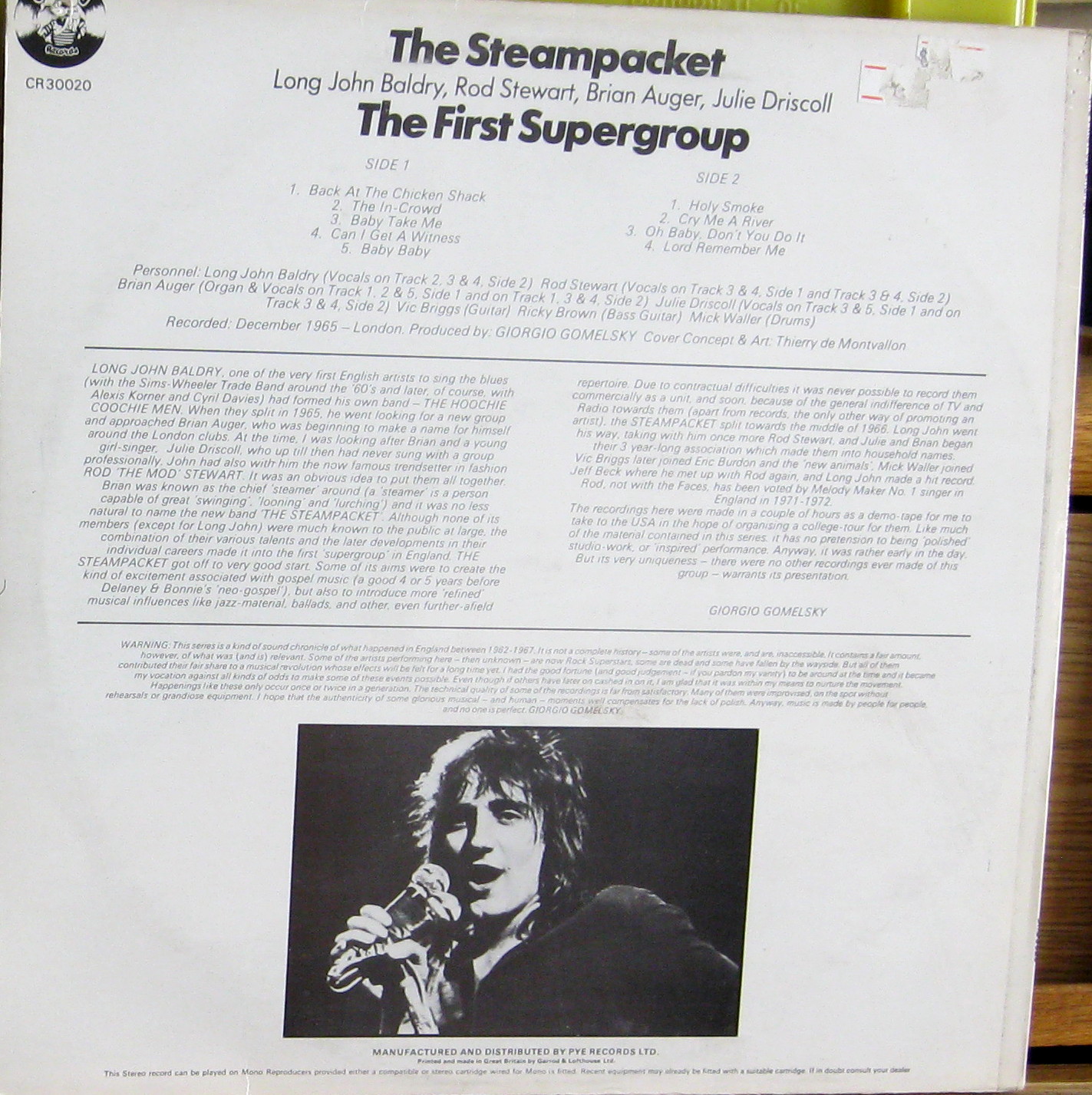 Steampacket band compilation release | London, England
