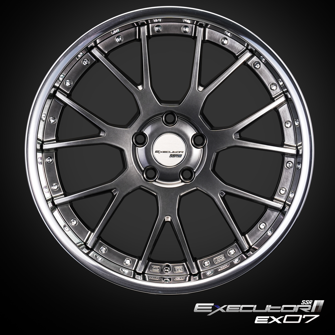 2025 SSR NEW MODEL EXECUTOR EX07/EX07S エッジ際立つ7交点メッシュ
