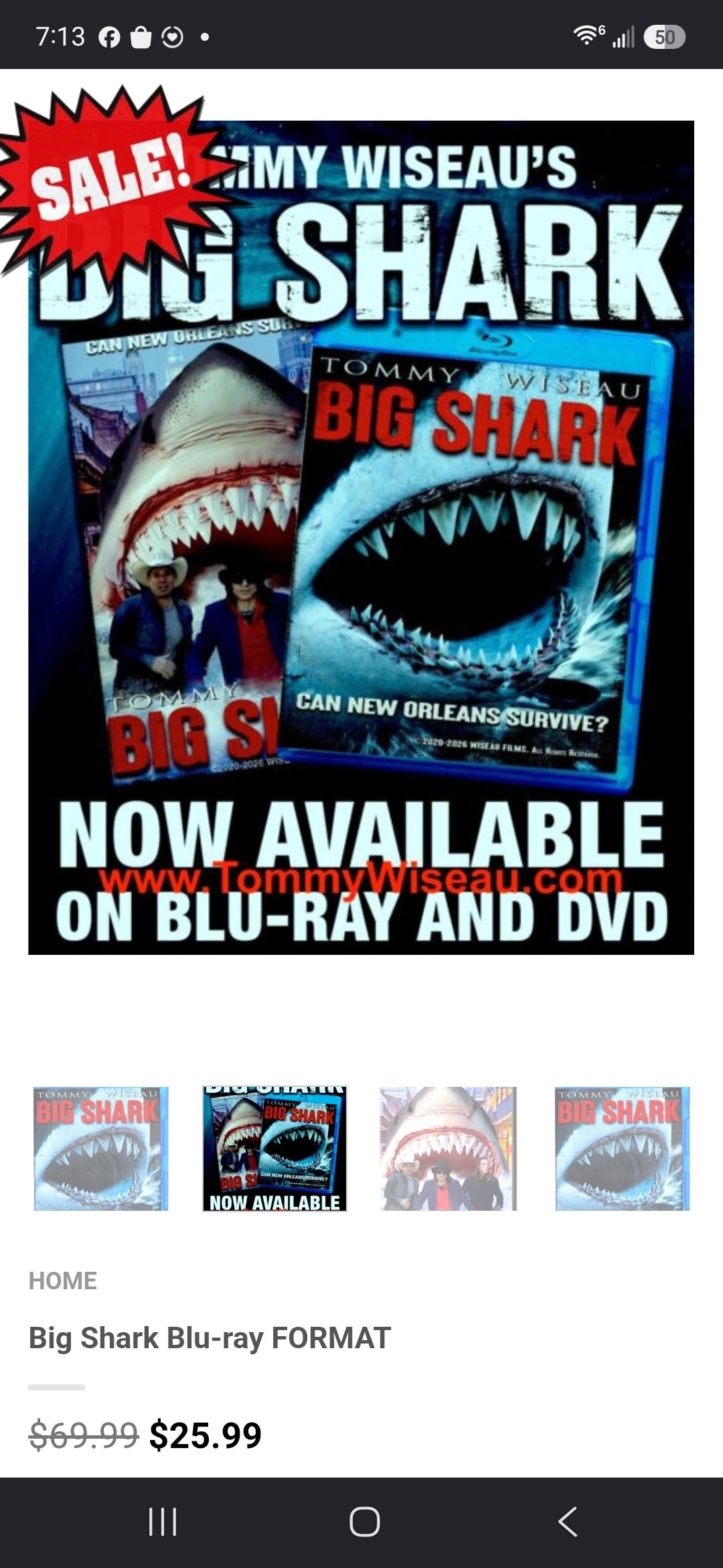 Big Shark Blu-ray and DVD release: Share your copies and reviews