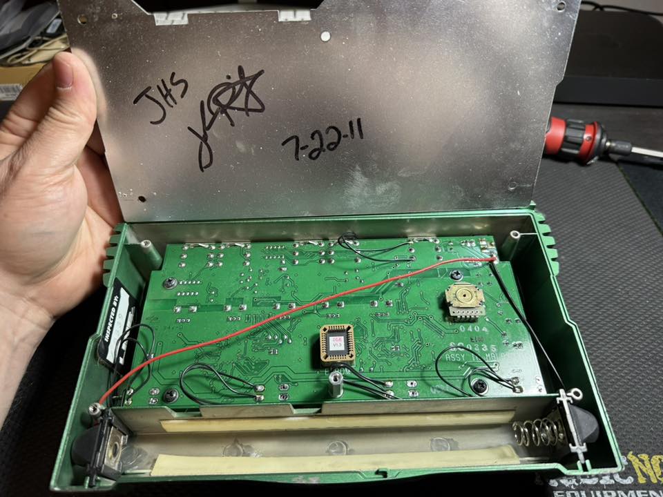 What mods were done to this used DL4 pedal?