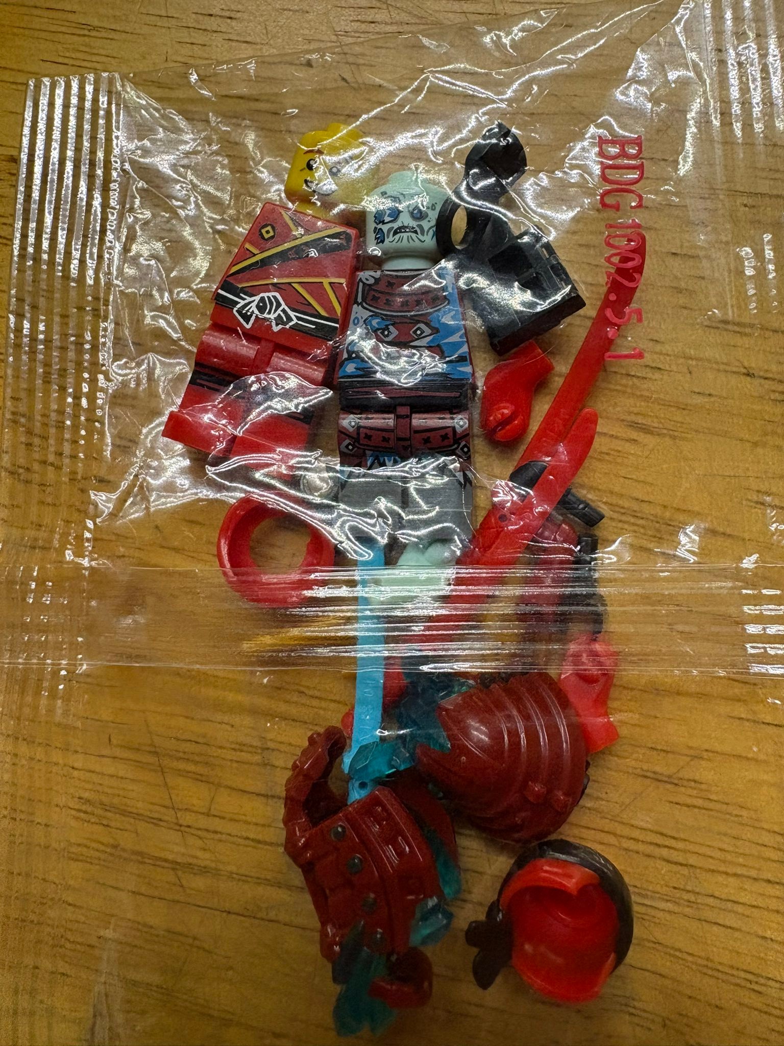 What Lego Ninjago sets are these minifig packs from?